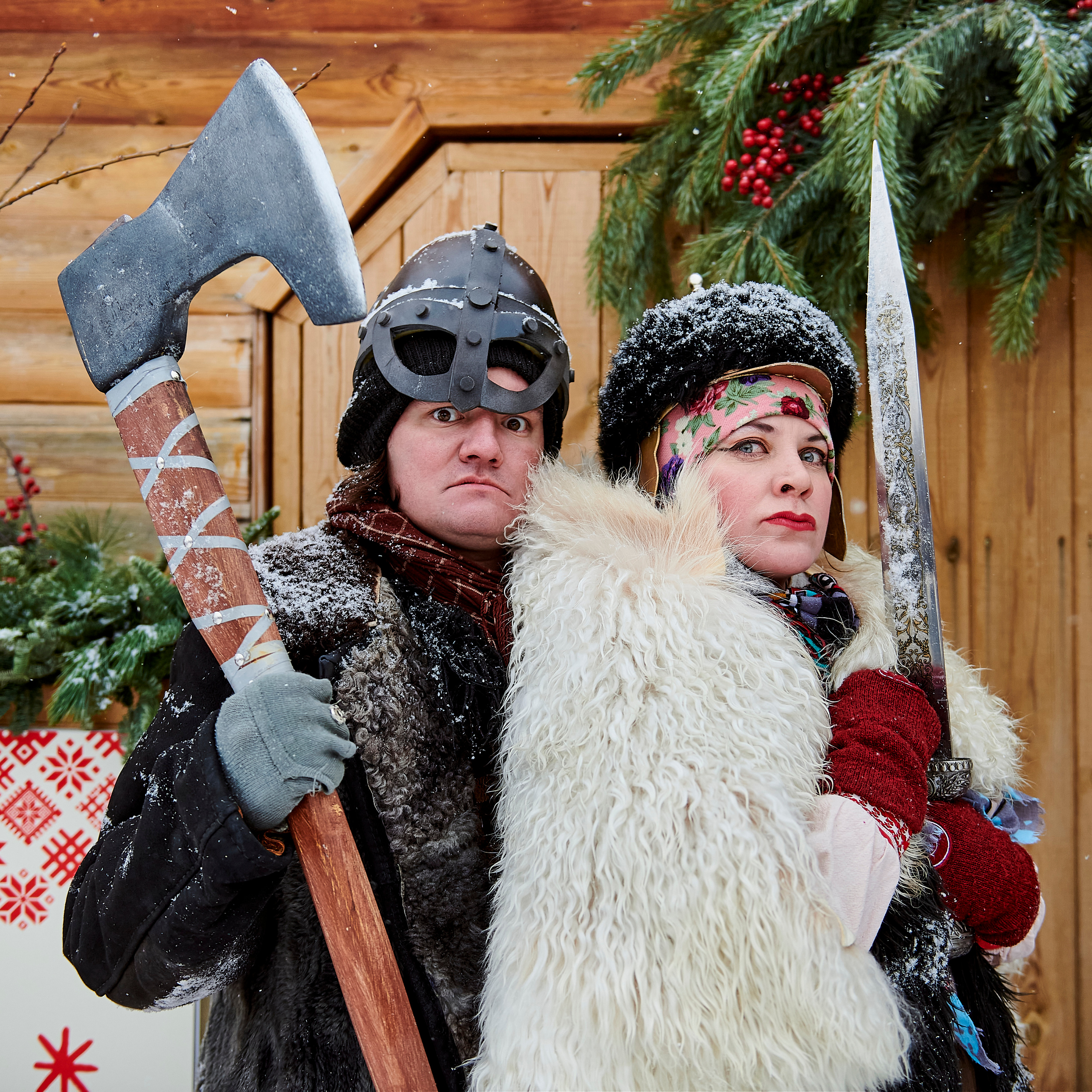 Зимний праздник для Нипигормаш