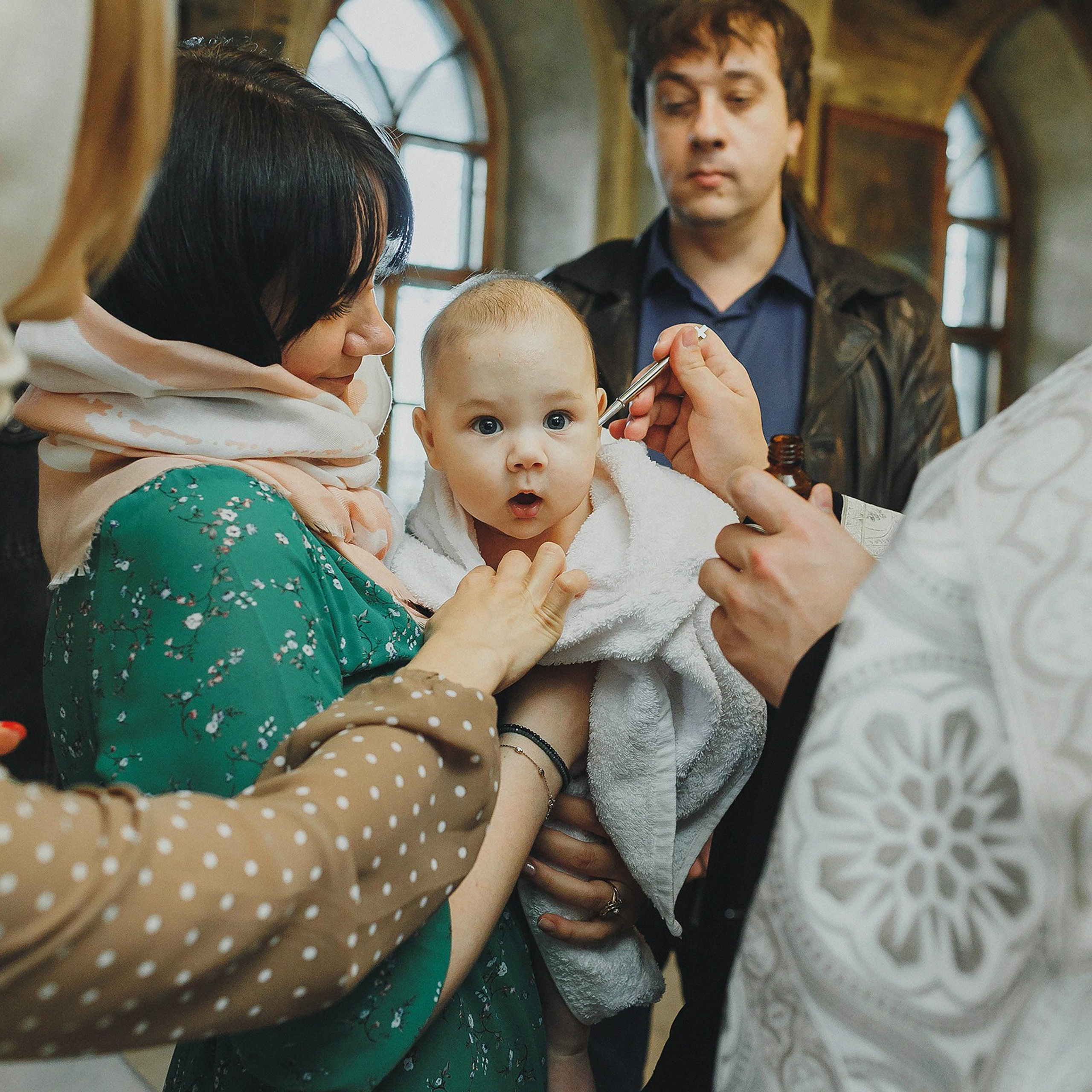 Крещение Демида.