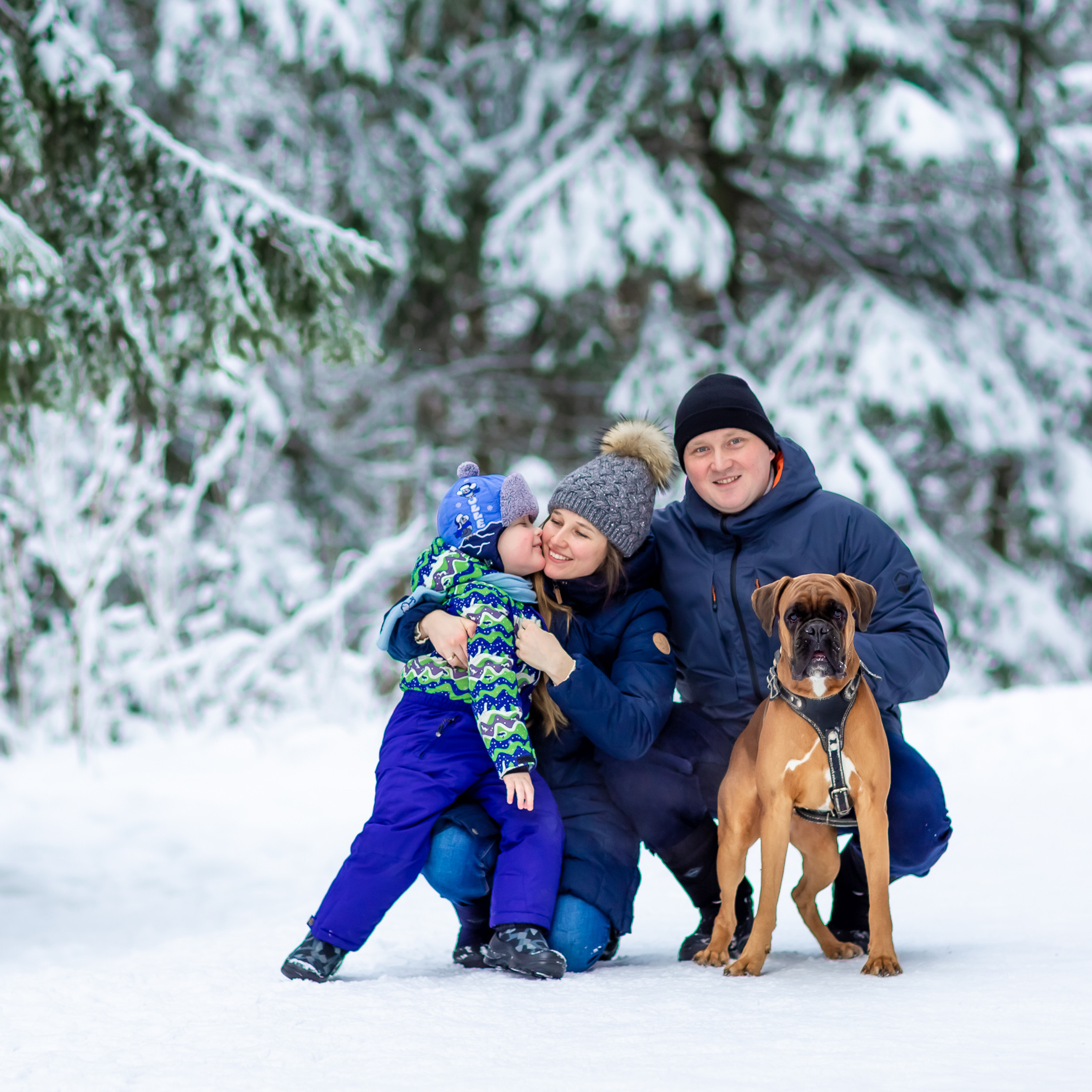 Андрей, Екатерина, Тёма и Норд