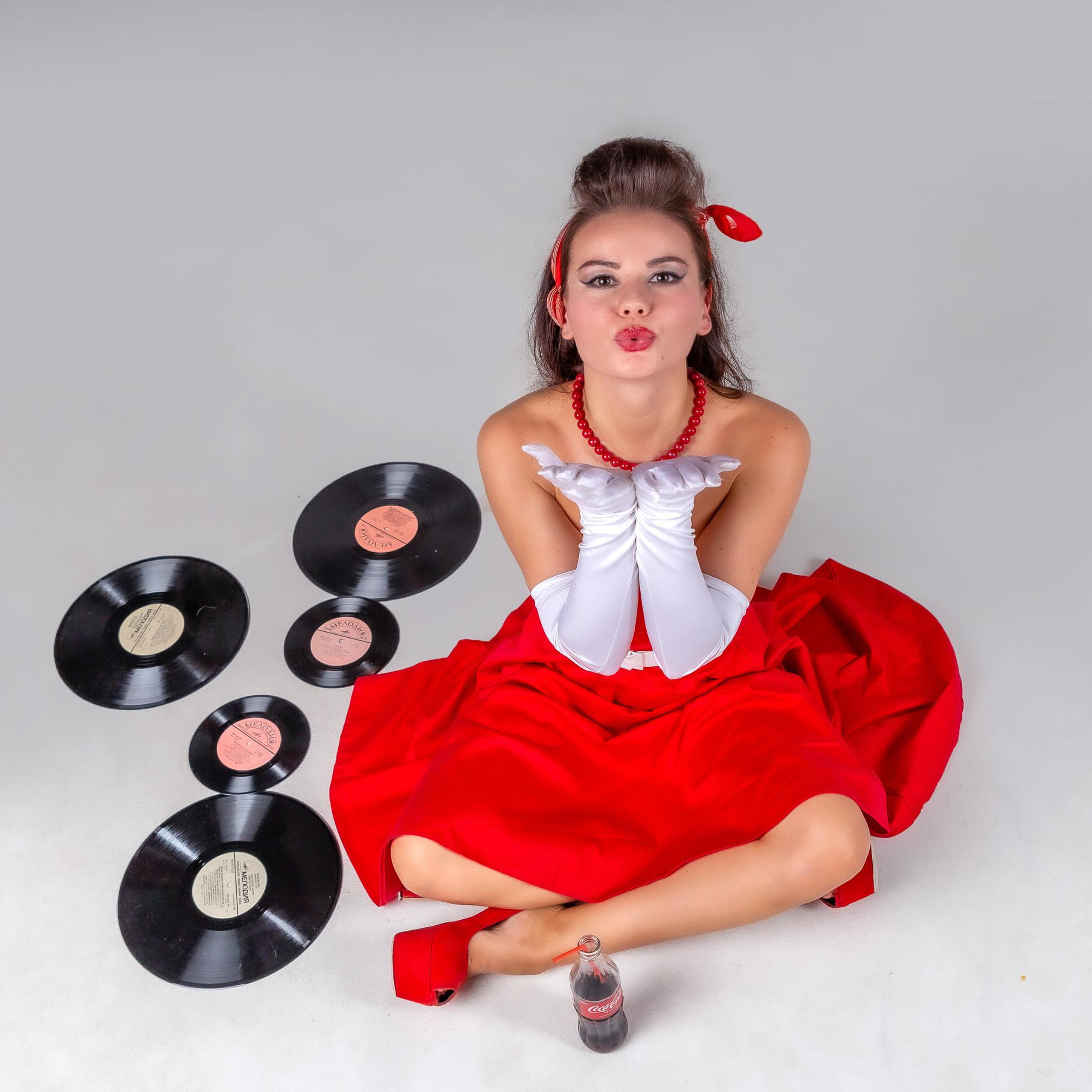 Съемка в стиле Pin Up