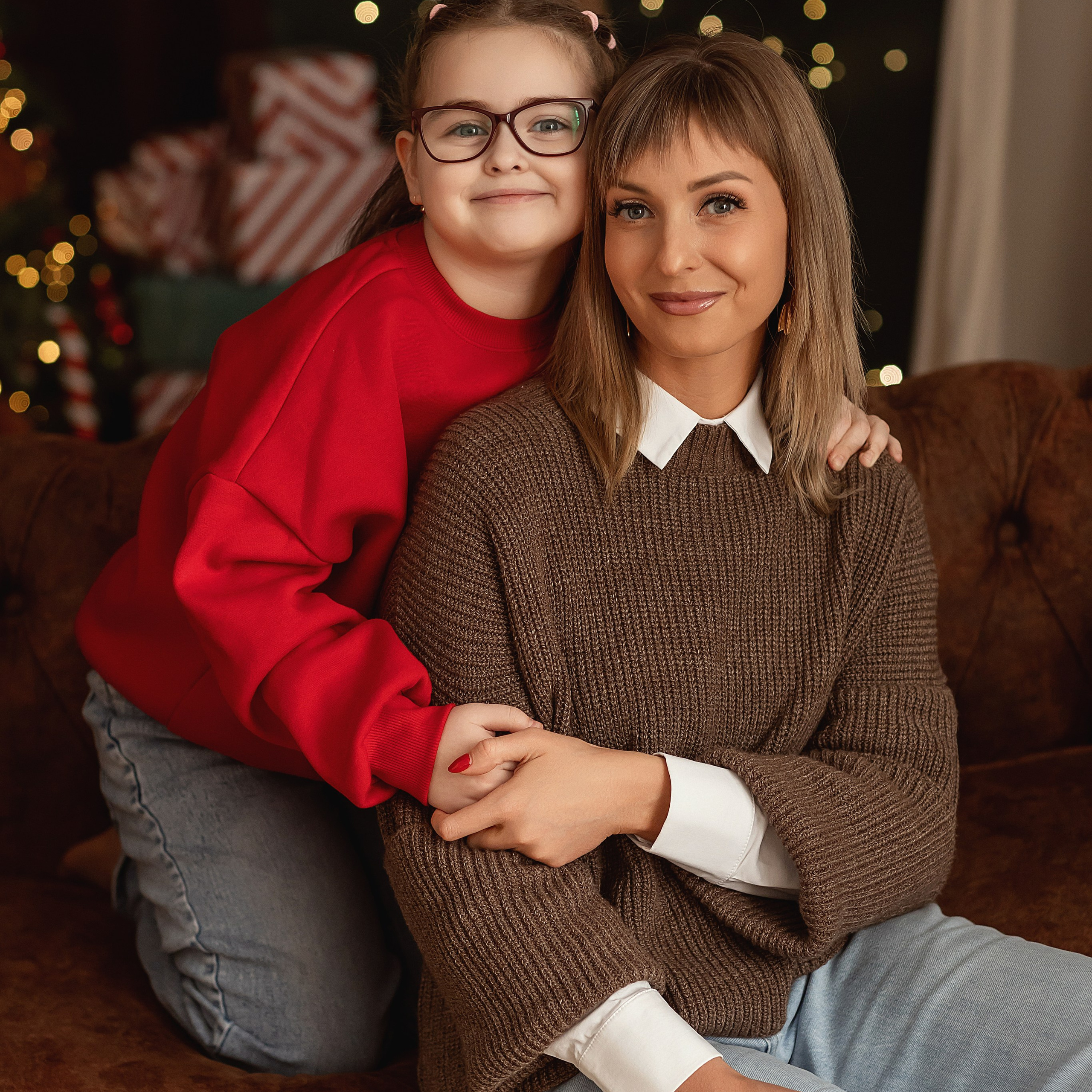 Новогодняя фотосессия Анна Иван и Маргарита