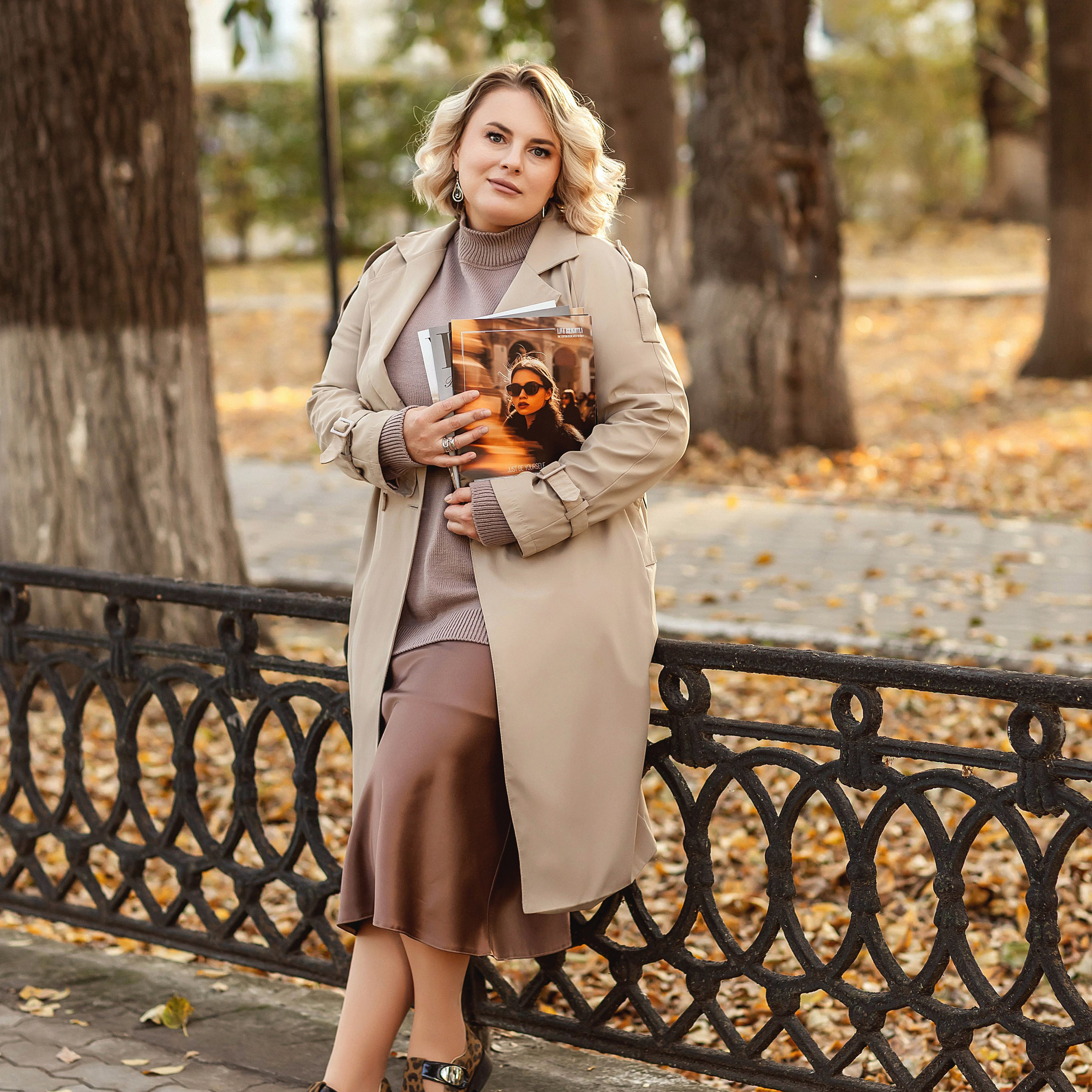 Осенняя фотосессия в парке