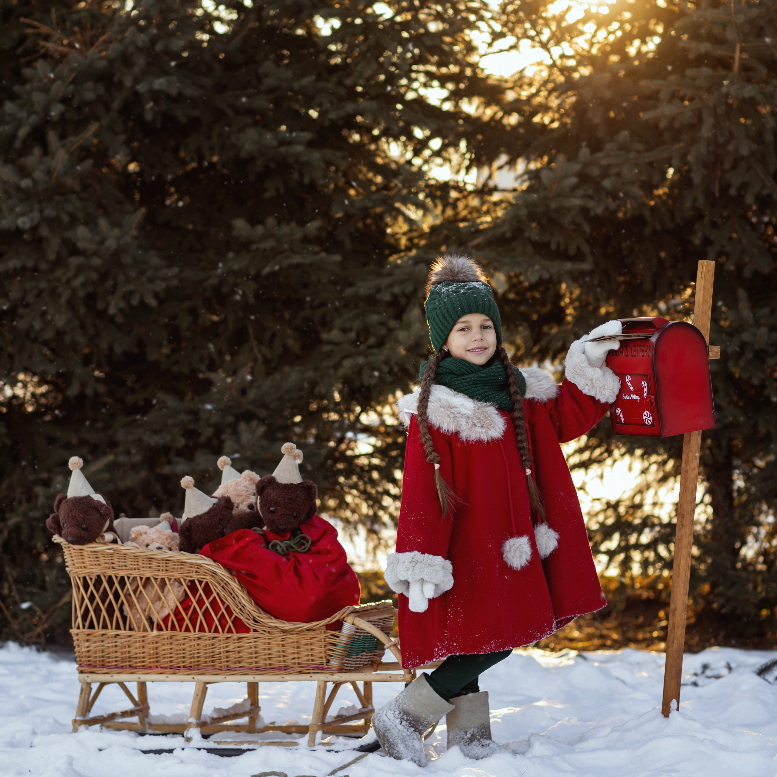 Зимняя истории Дарины