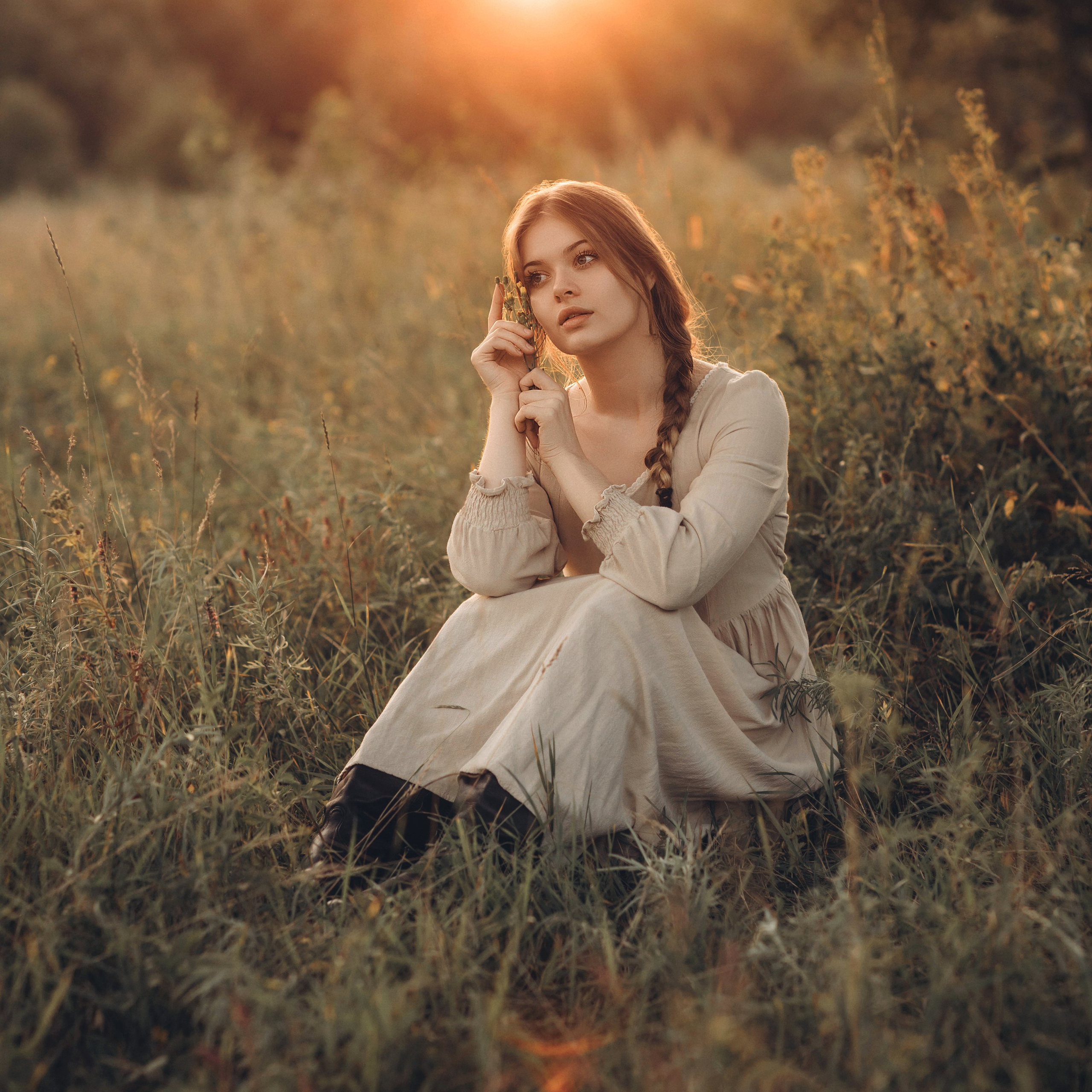 Стилизация съемки «Деревенские мотивы»