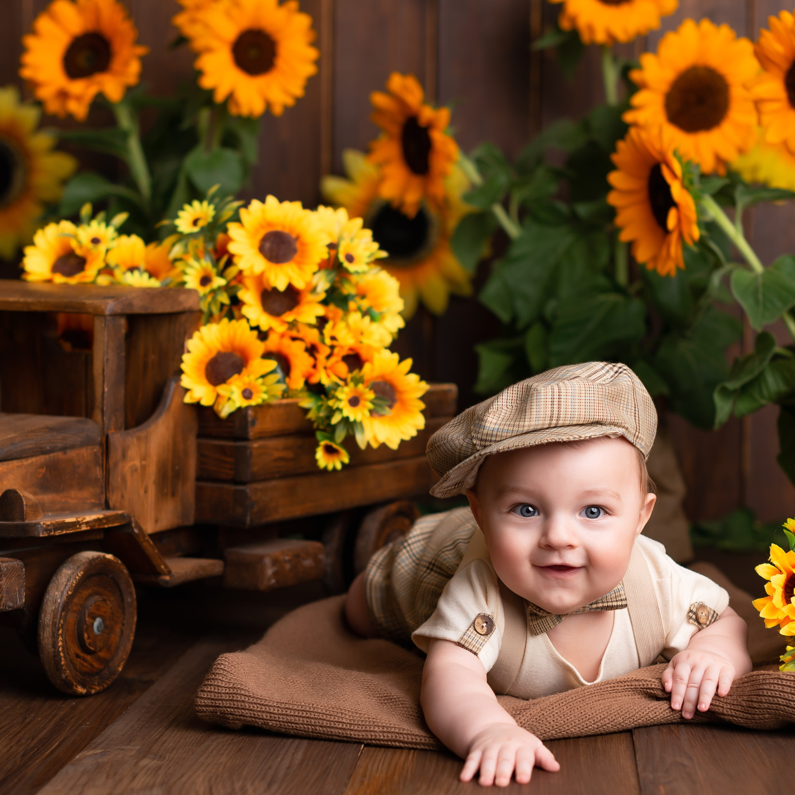 Подсолнухи