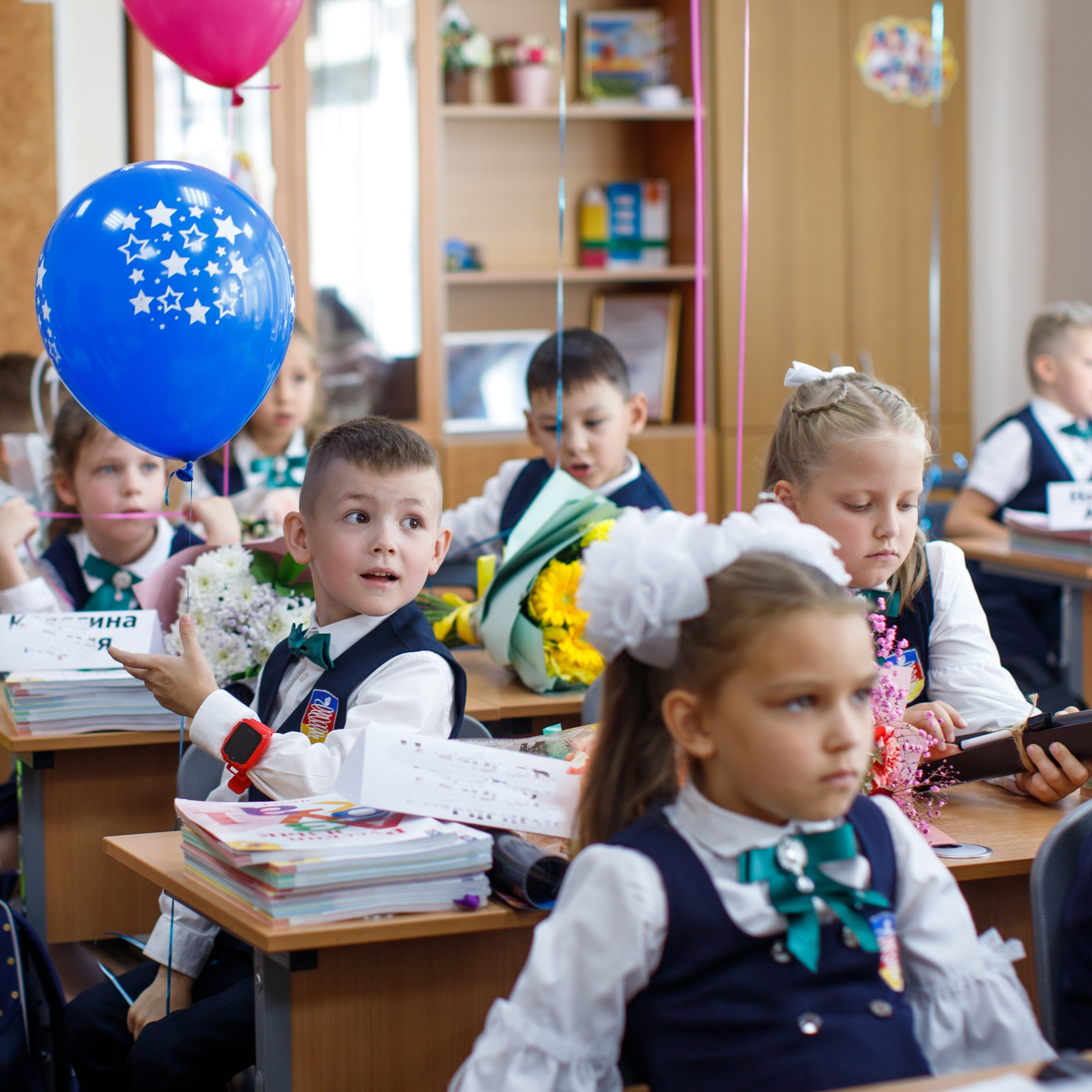 1 сентября / 1 класс / Гимназия № 1558 / г. Москва