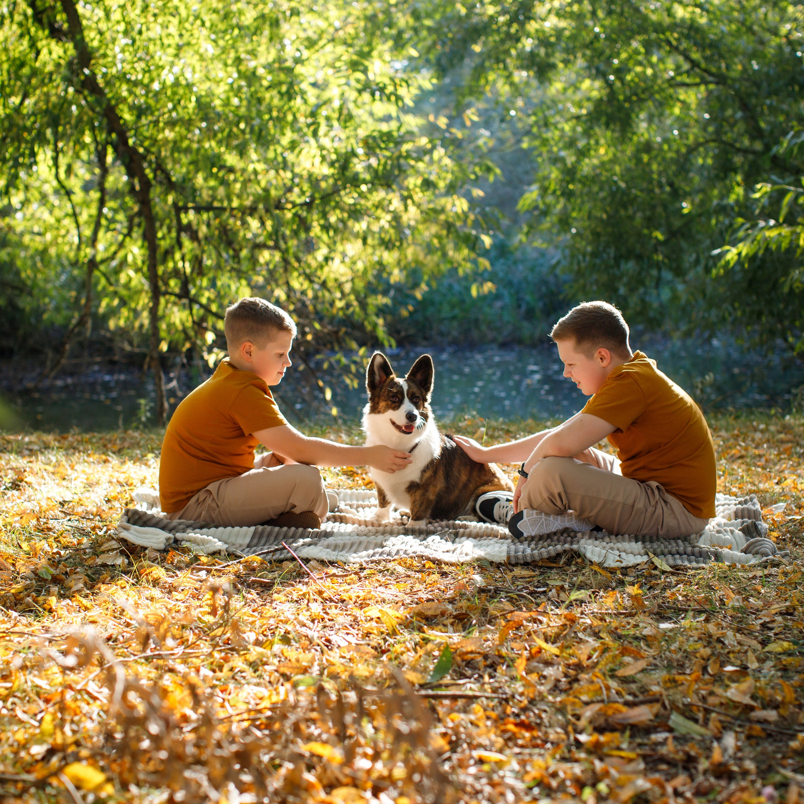 На пикнике