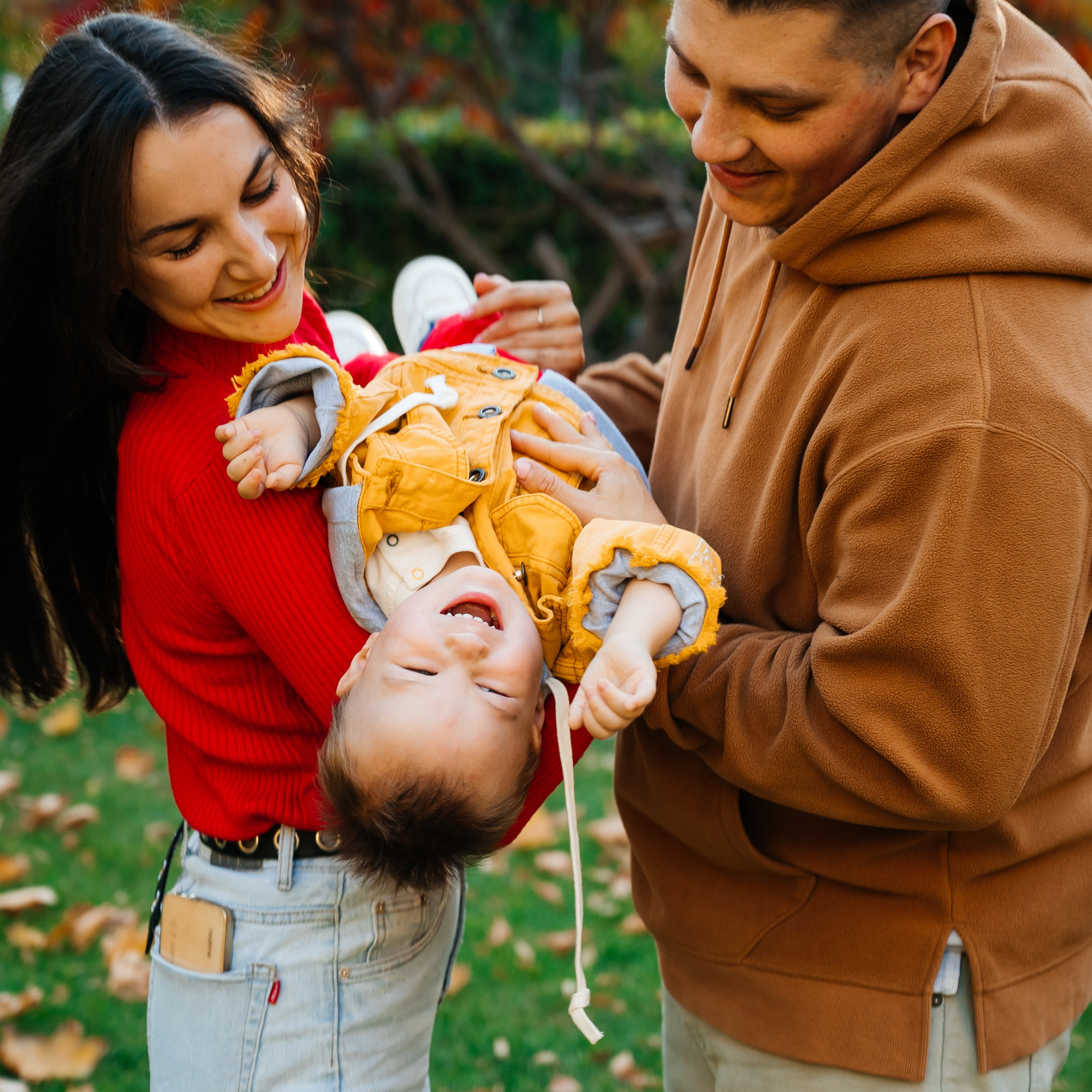 Осенью в парке