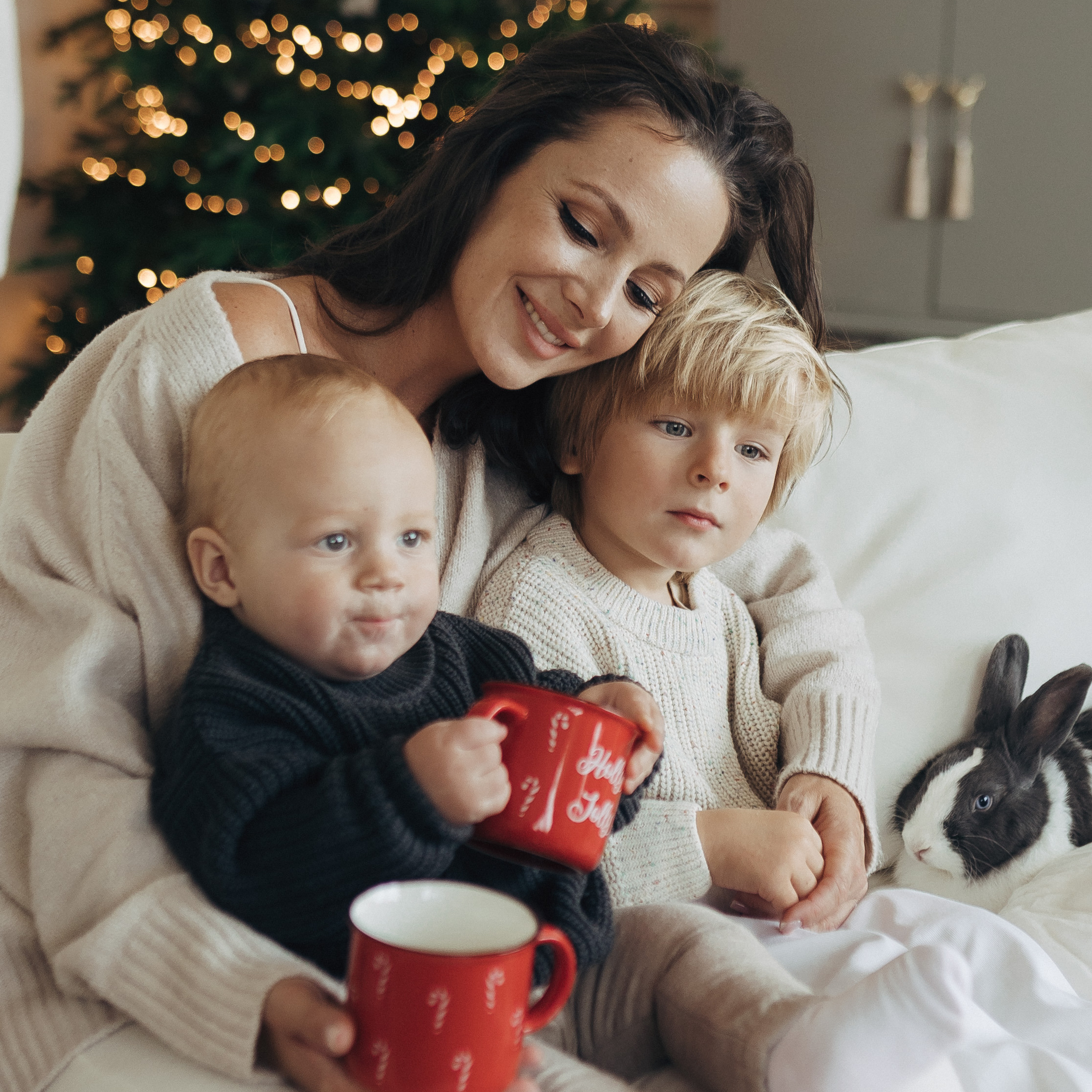 Мама с сыночками