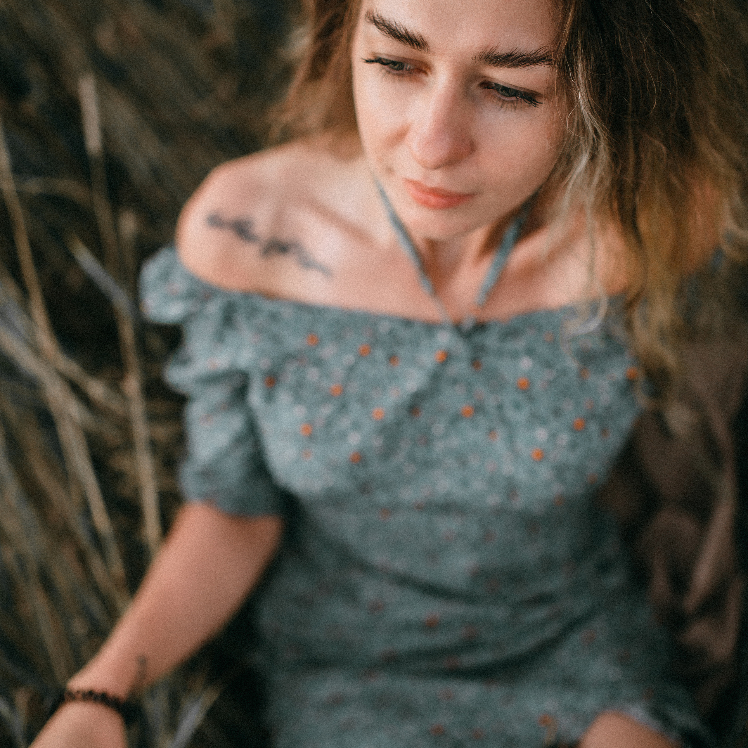 Катя. Съёмка на закате