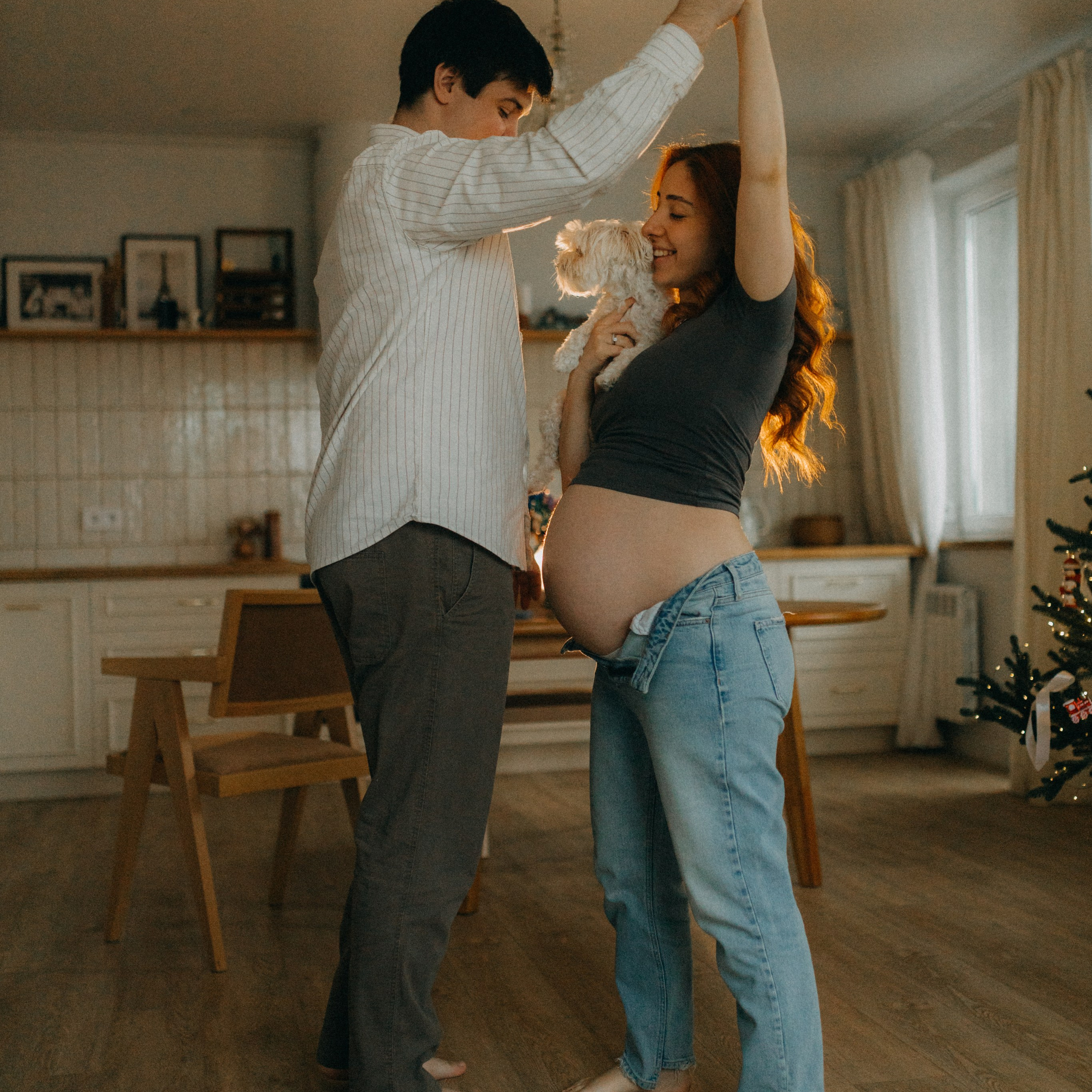 Алана & Альфред. Беременность.