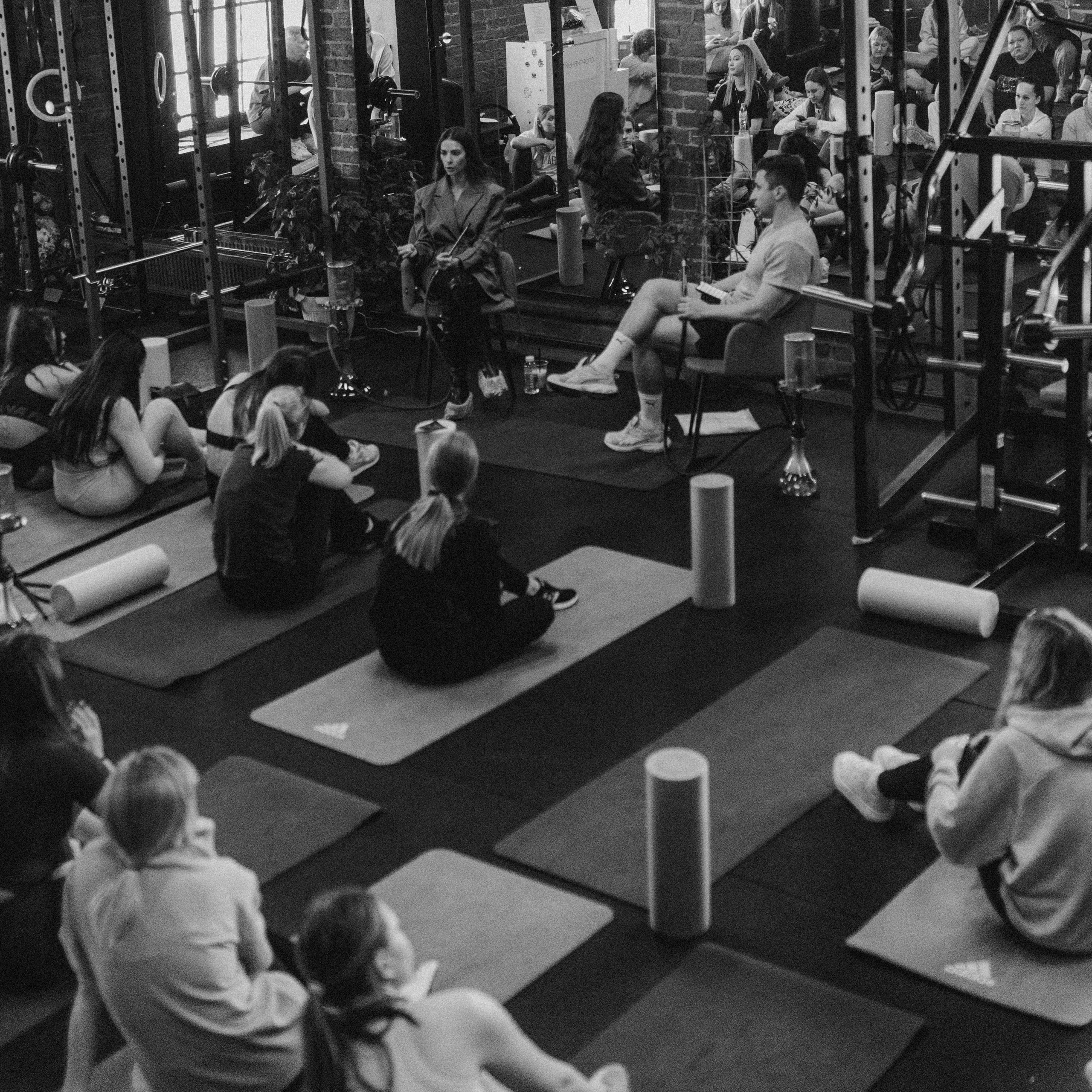 Репортаж мероприятия в спортивном зале