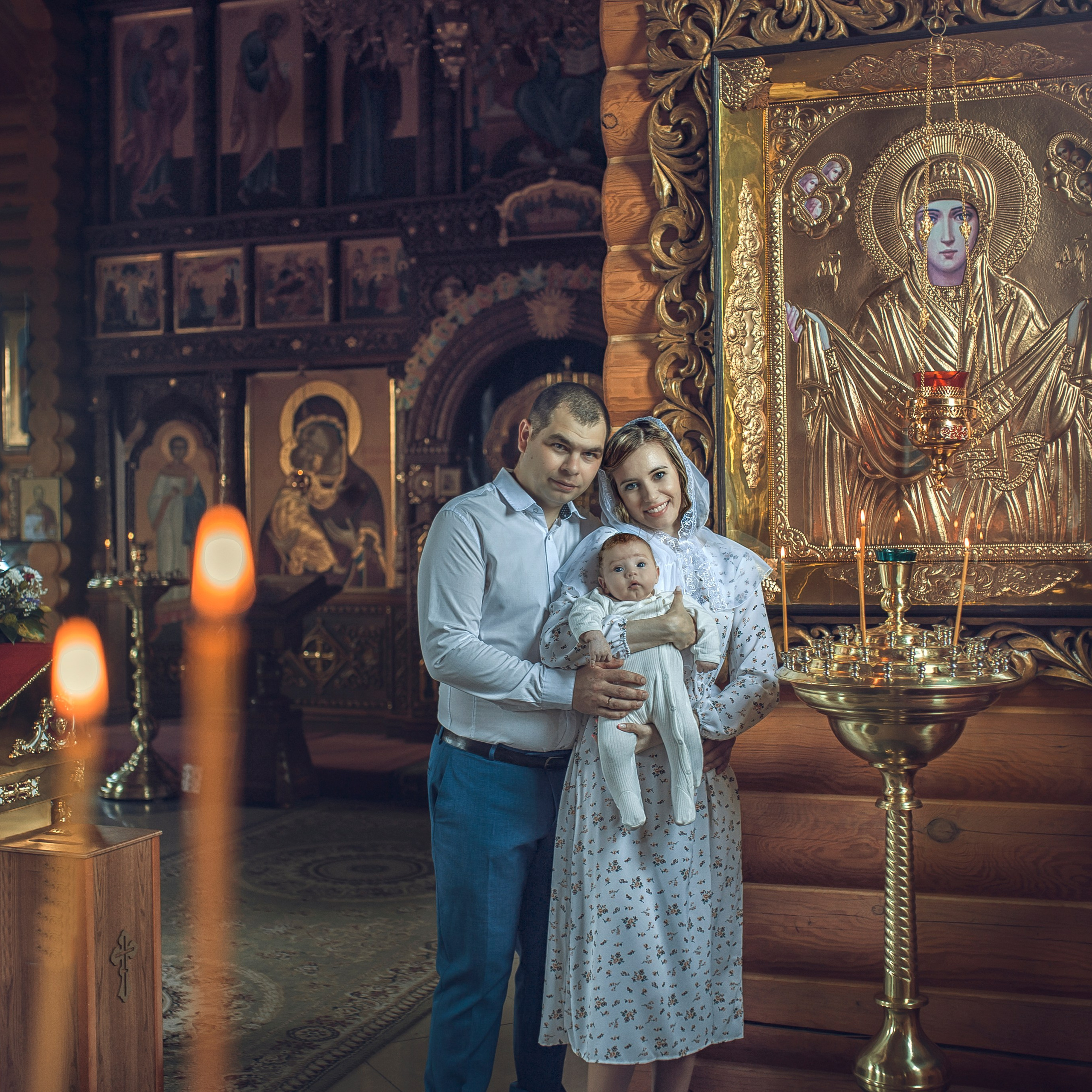 Крещение Ярослава. Храм Покрова Пресвятой Богородицы, с. Федосеевка