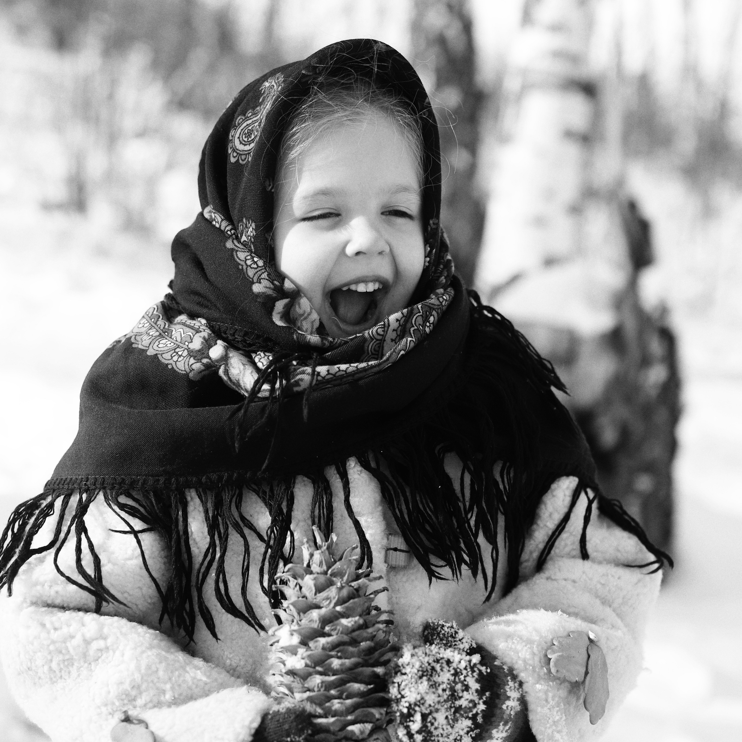 Зимнее ретро