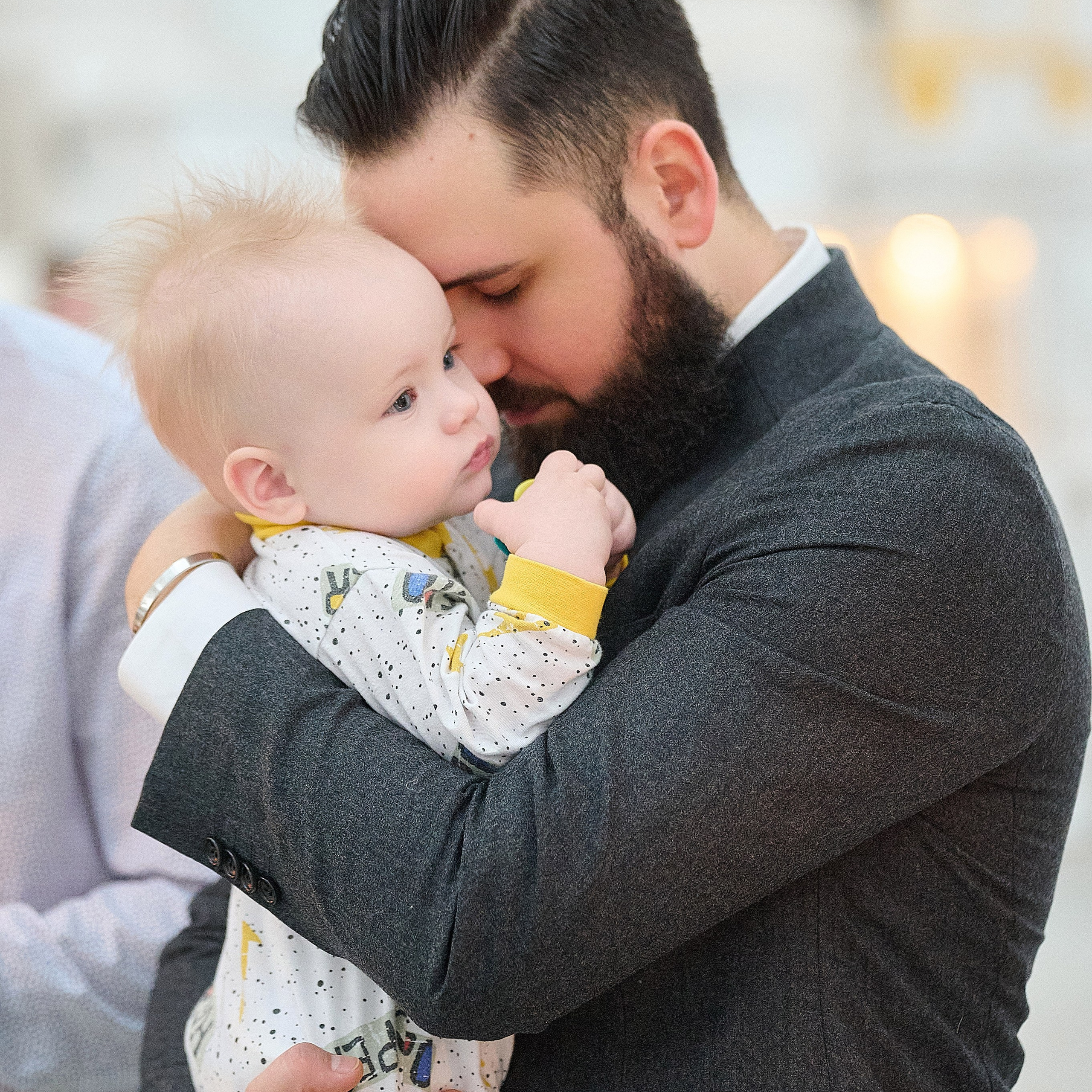 Крещение в Воскресенском Смольном Соборе