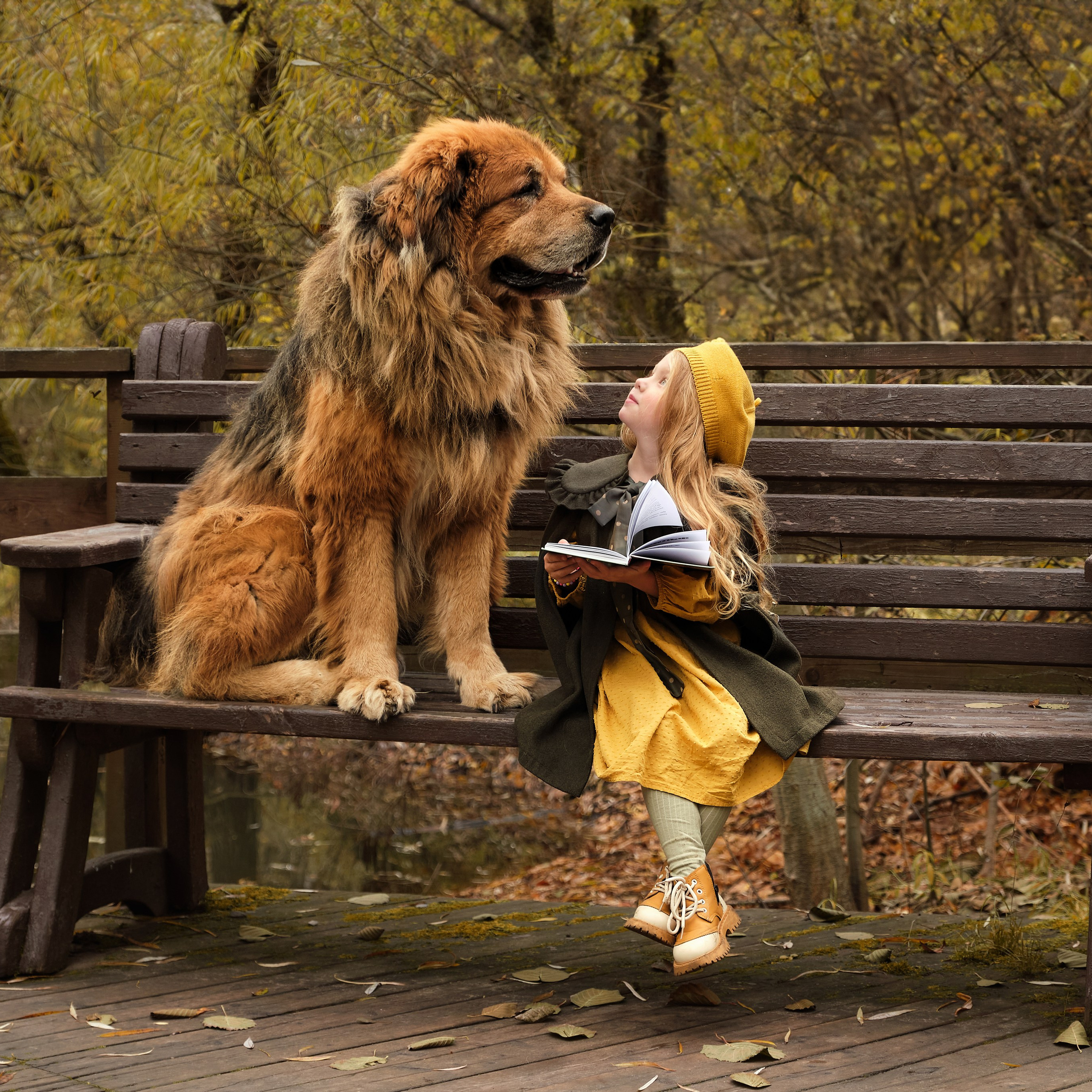Елизавета «Прогулка с собакой»