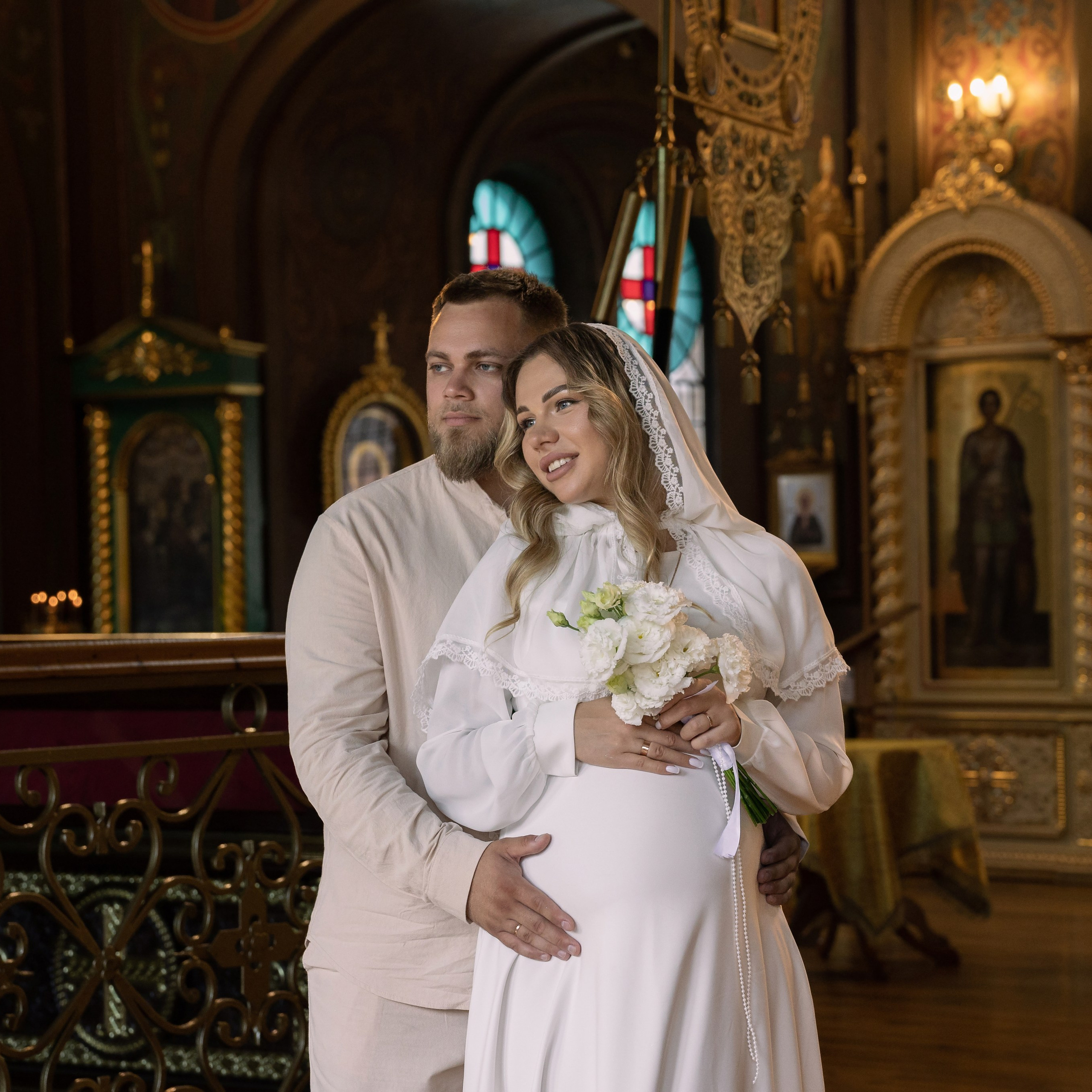 Вадим и&nbsp;Эвелина. Венчание
