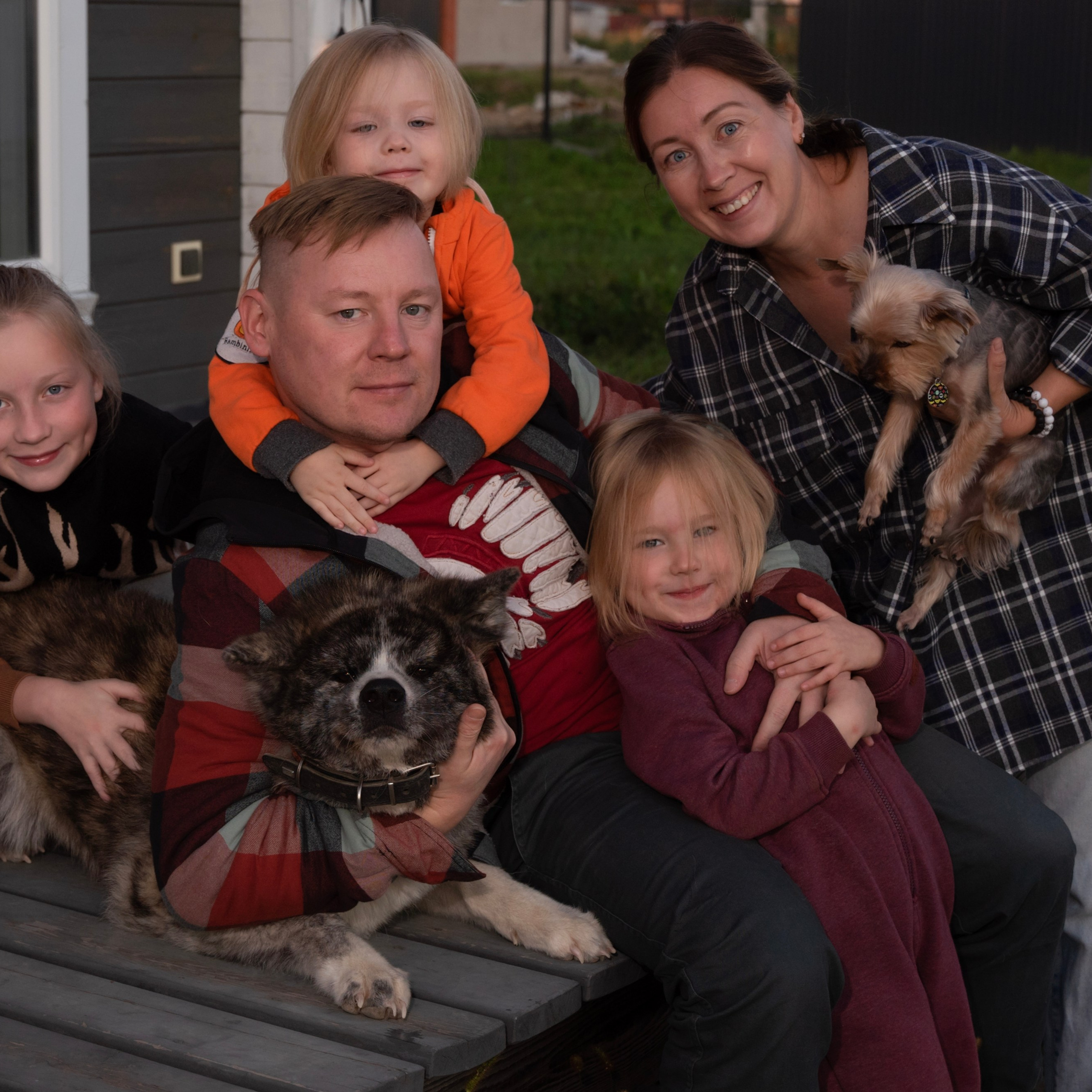 Семья Антона и Натальи