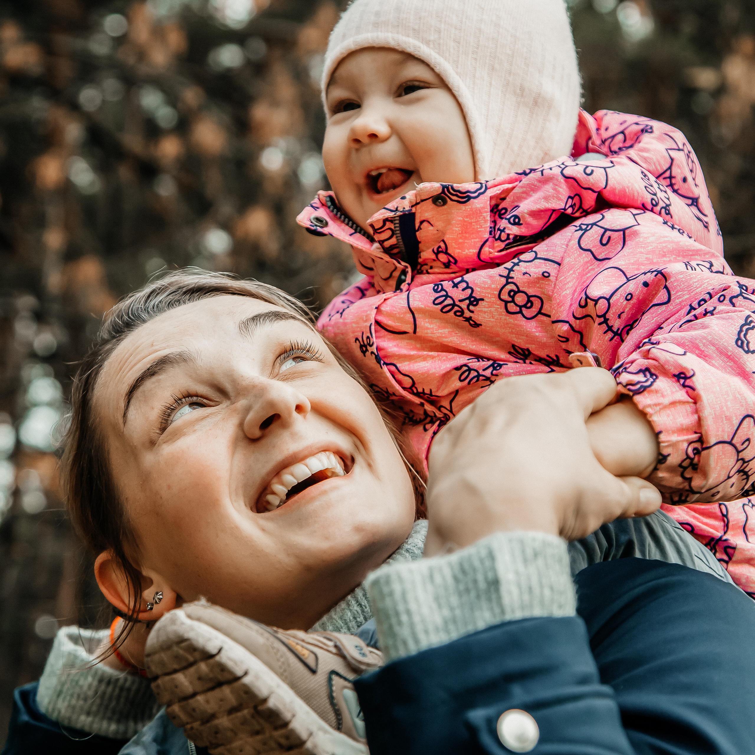 Анна с сестрой и детками