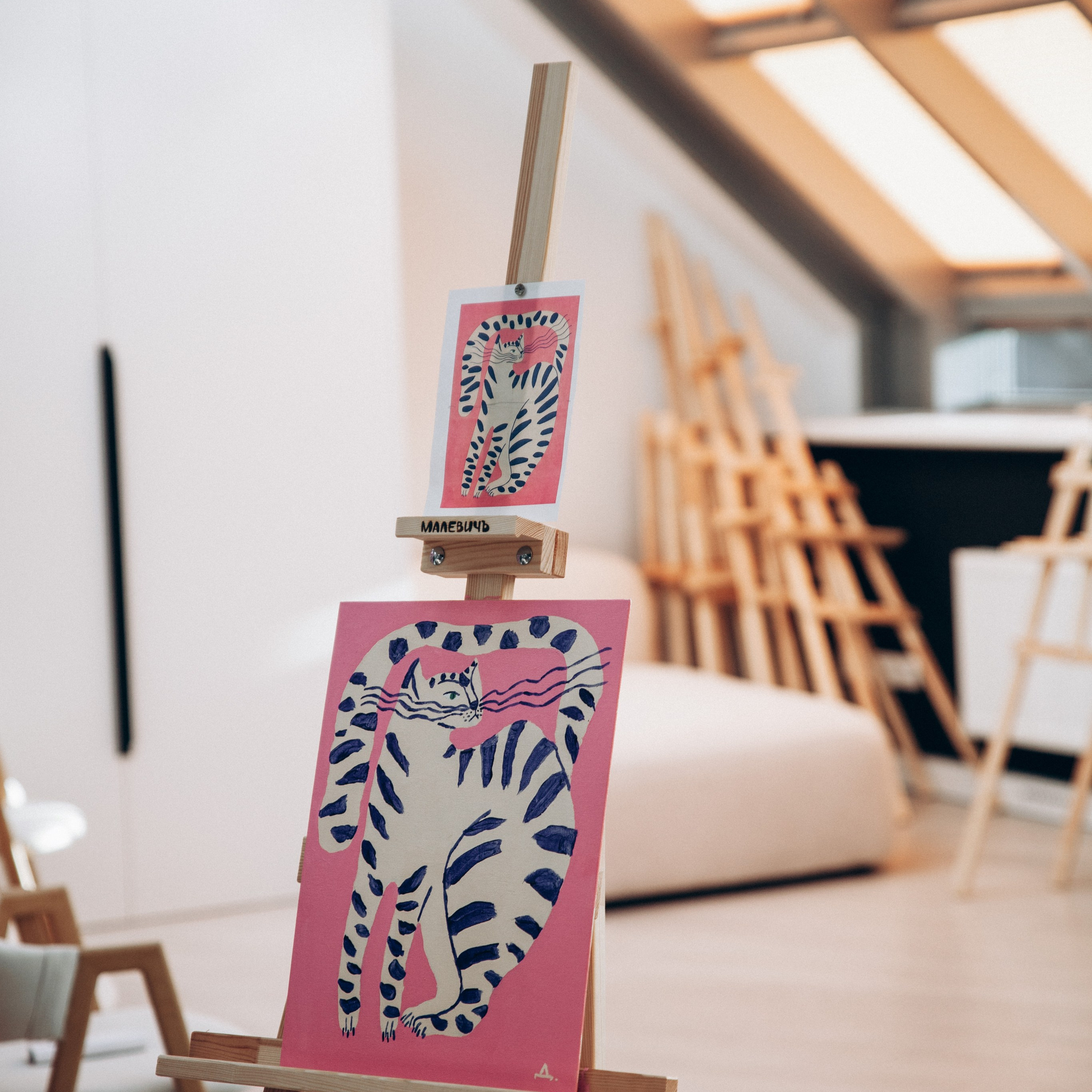 Мастер-класс по живописи. Преподаватель Анна К-К