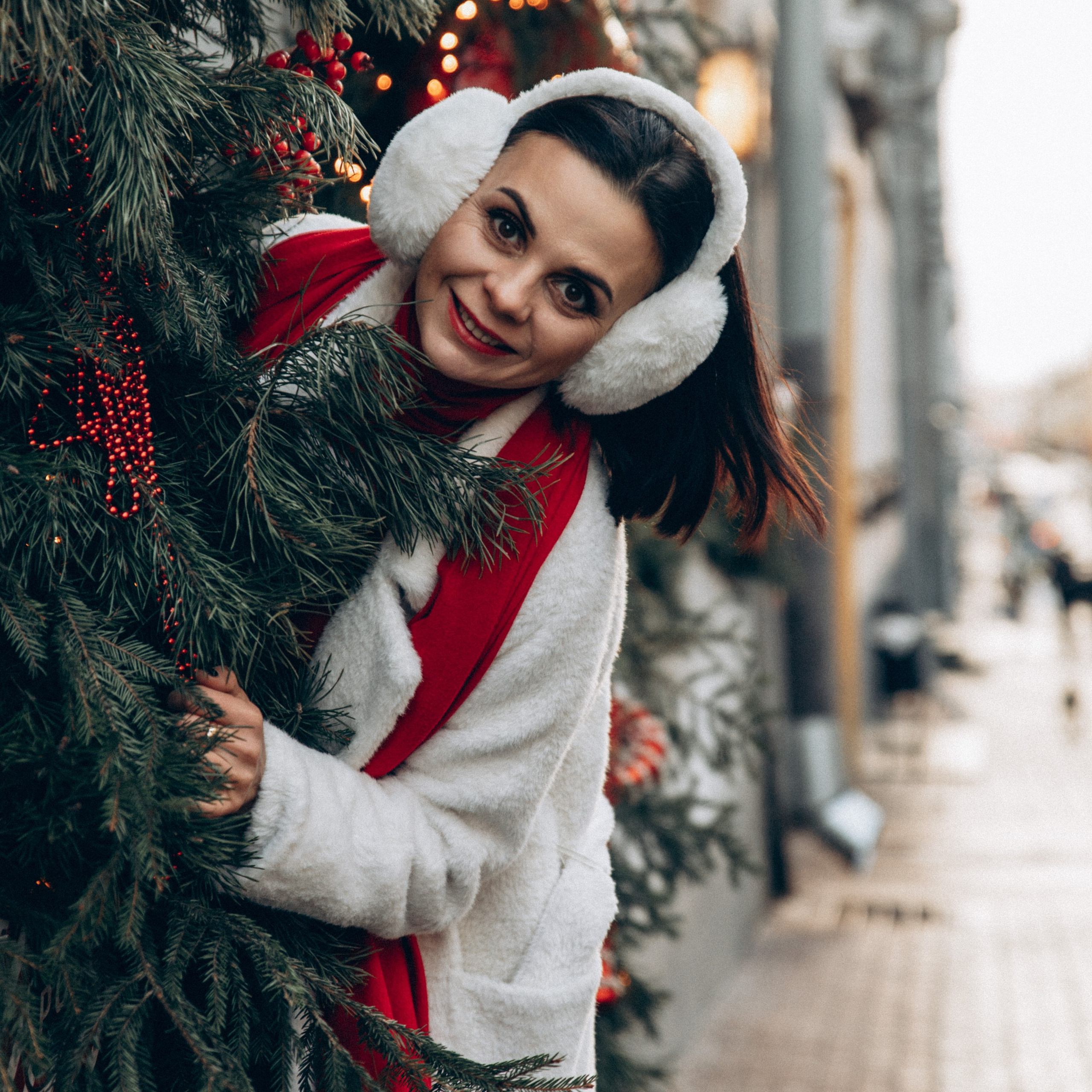 Зима в городе М.