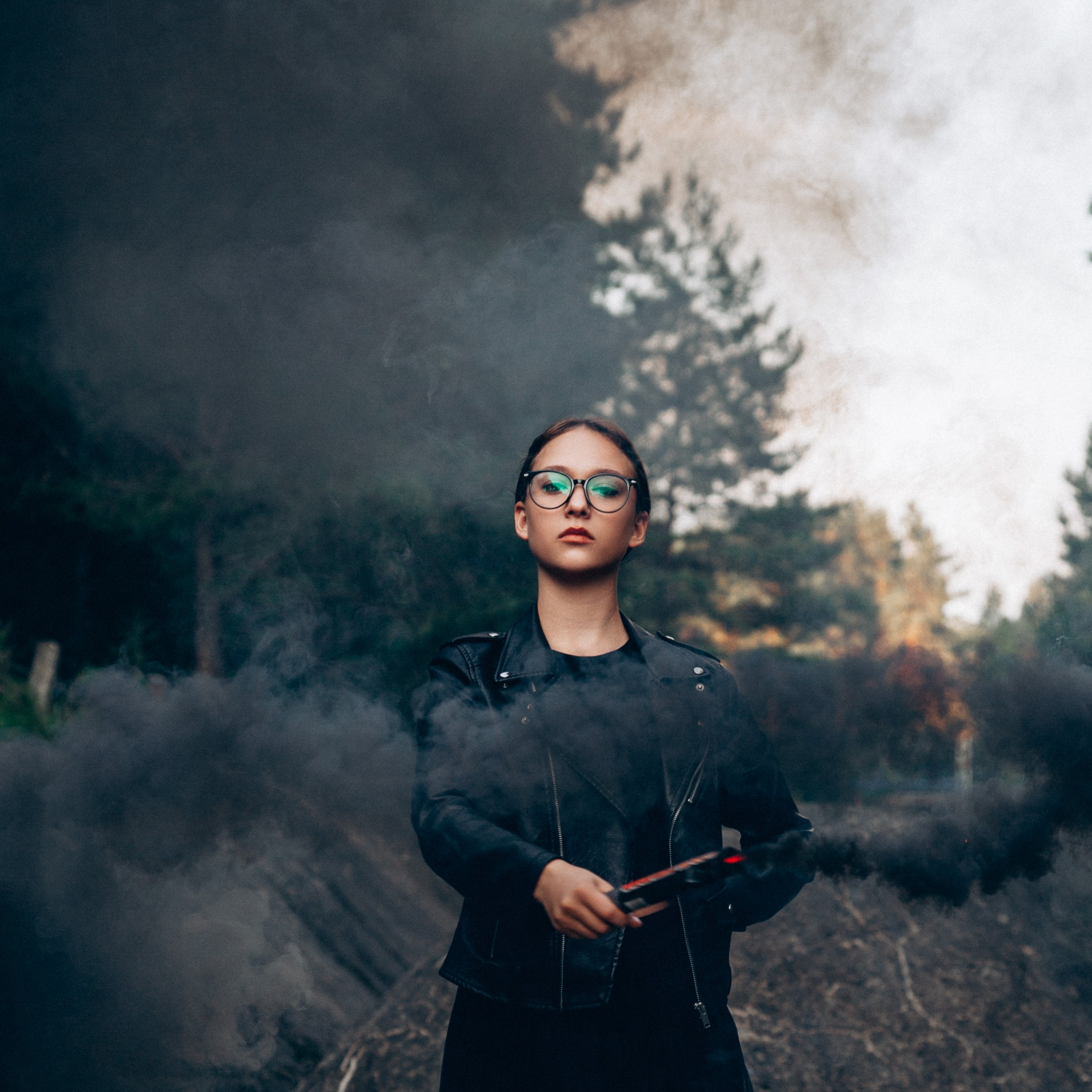 Дым над Слаломным каналом