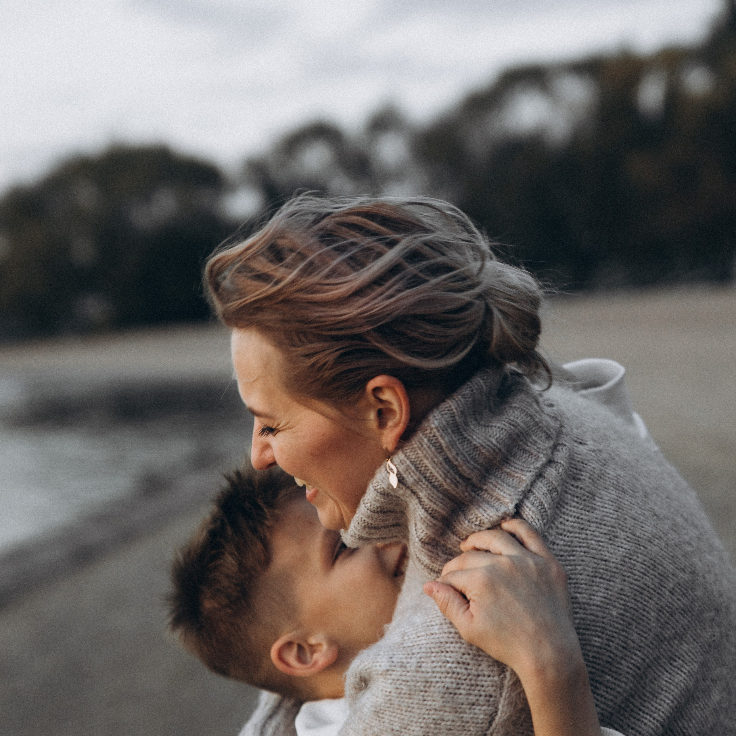 Большая семья на маленьком море