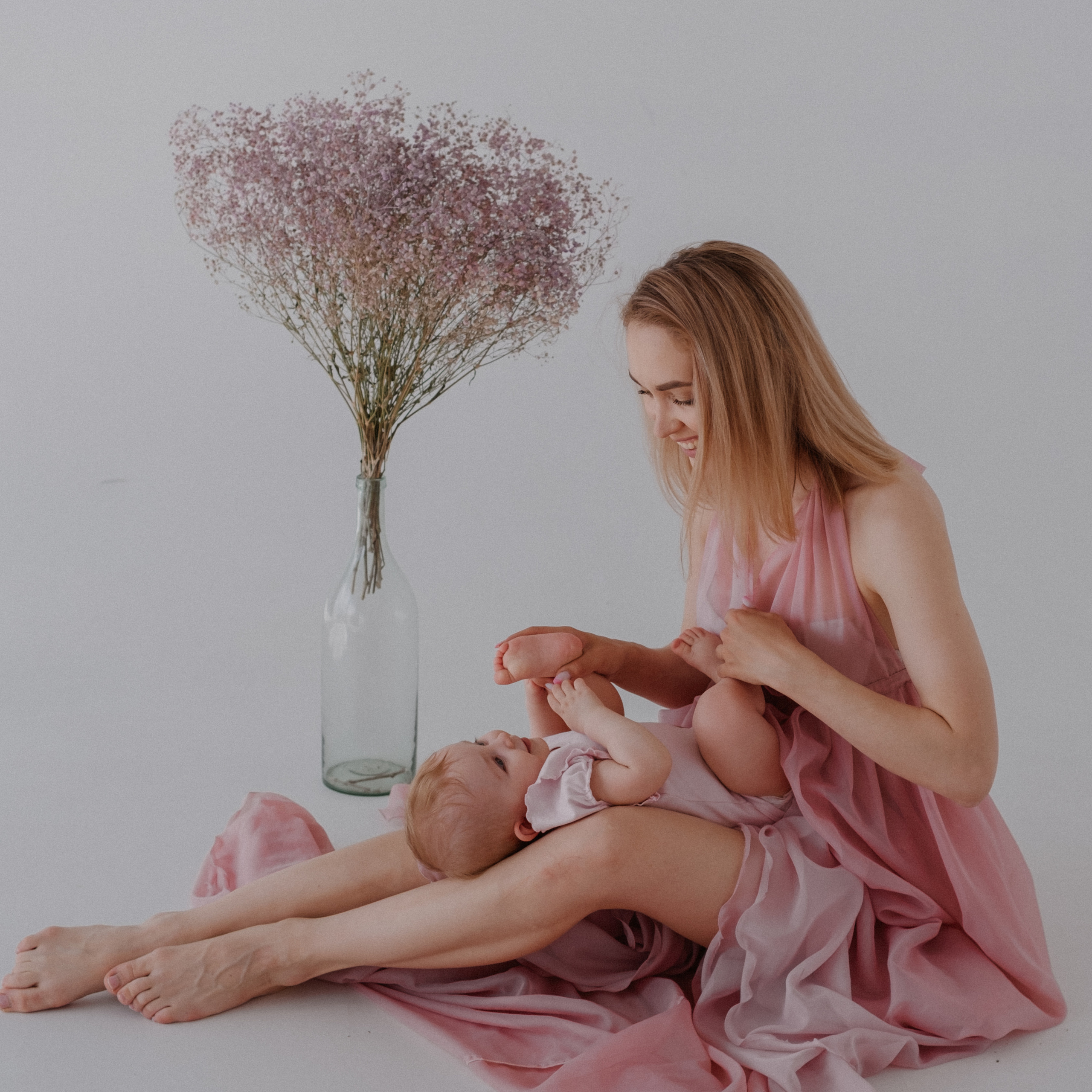 Фотосессия мамы и&nbsp;дочки Алиса + Оля