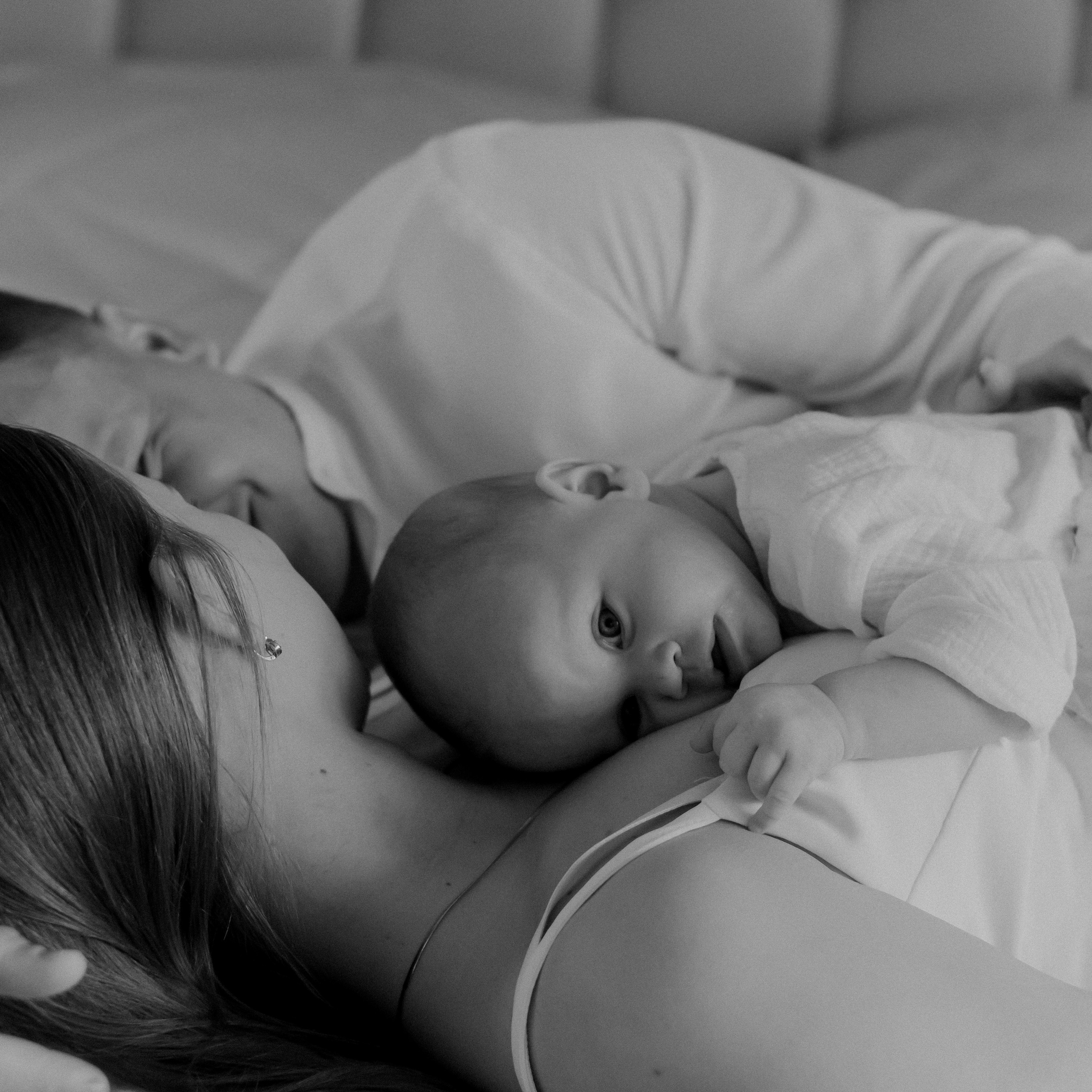 Домашняя фотосессия Даша + Ваня + Маша