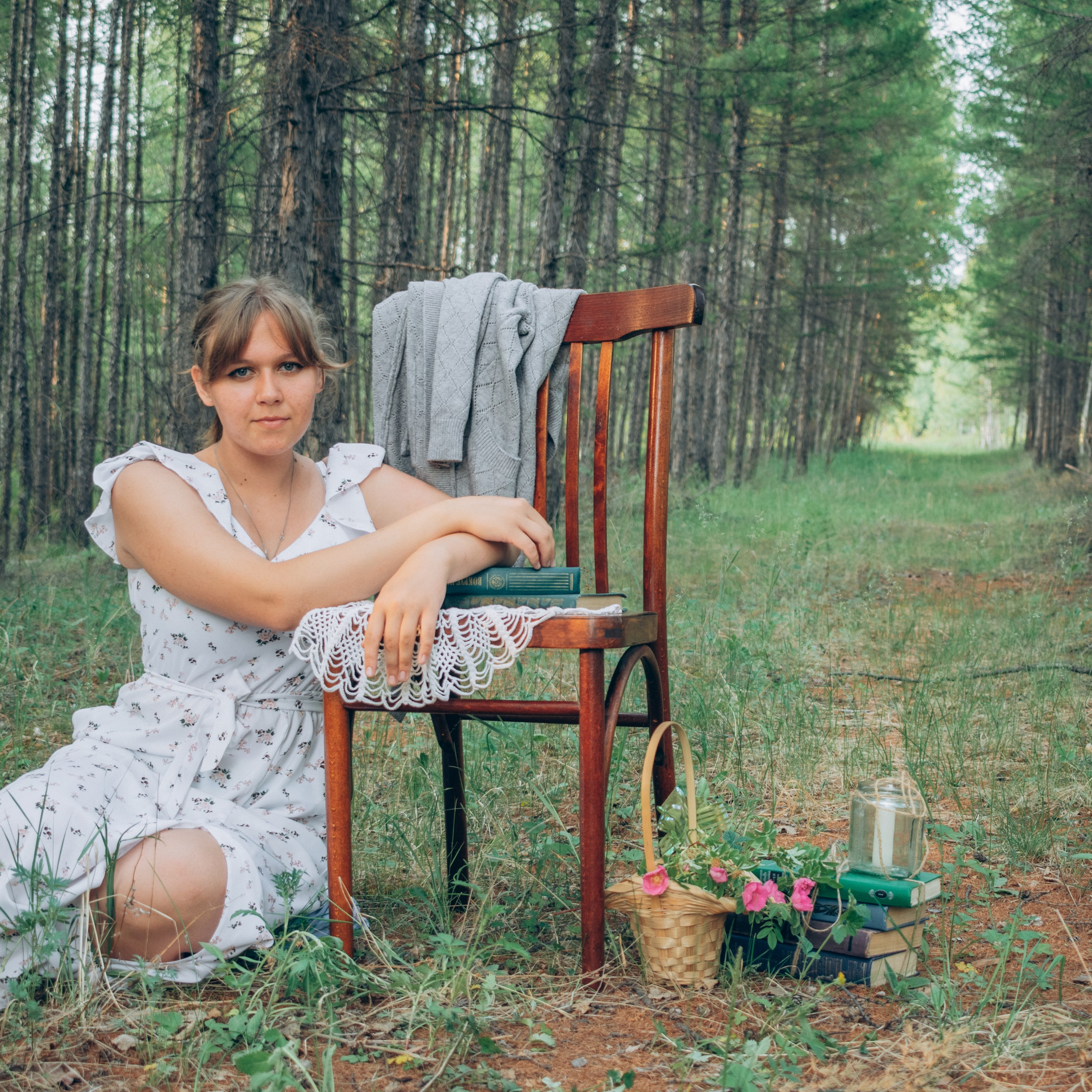 Книжная фотосессия. Дарья