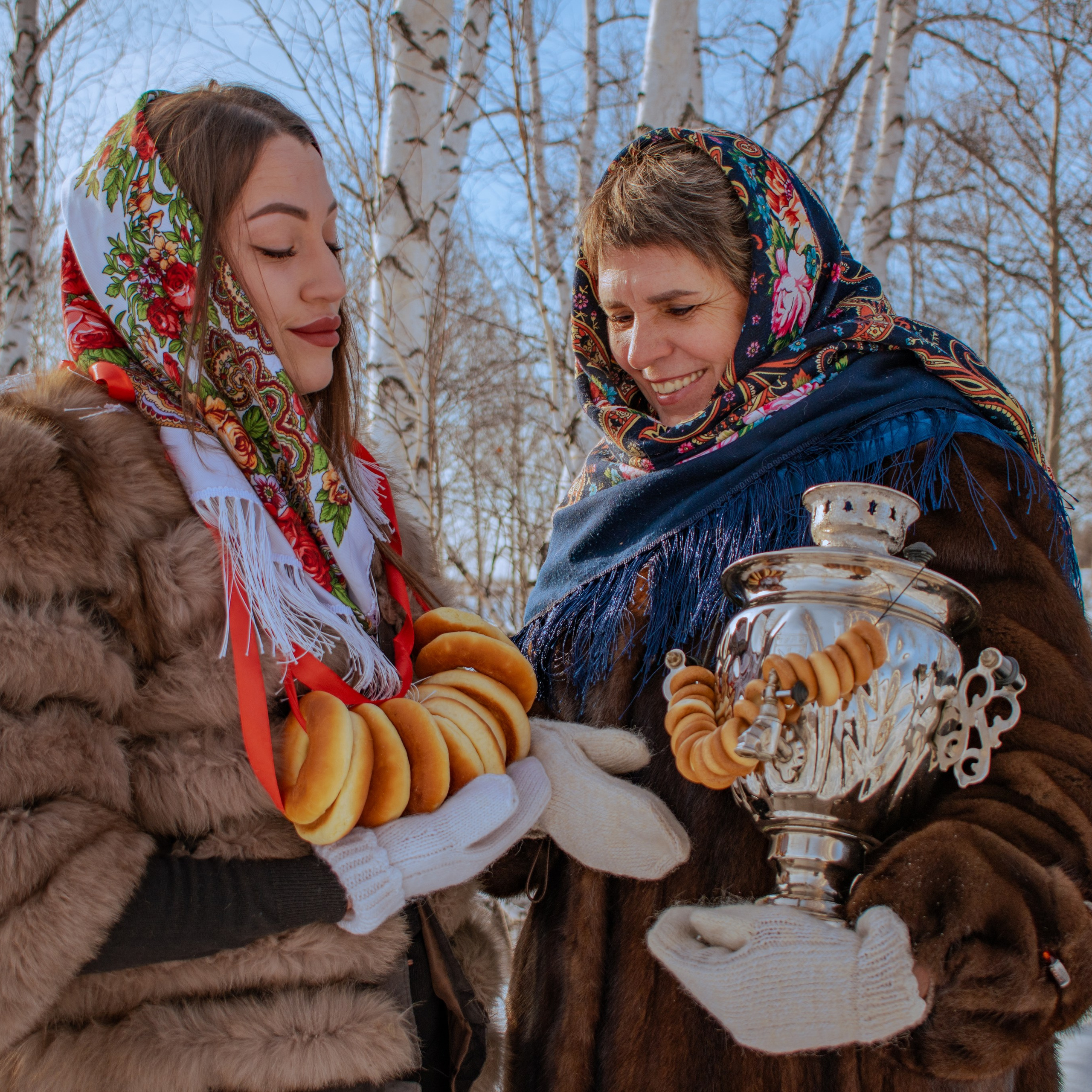 Russian girls. Анна и Валентина