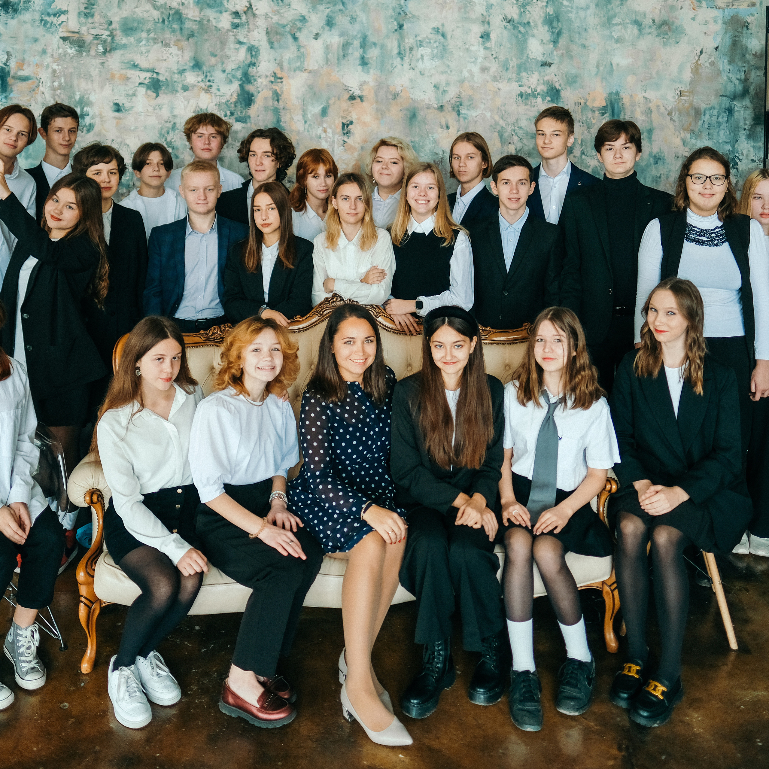 Съемка для выпускных альбомов