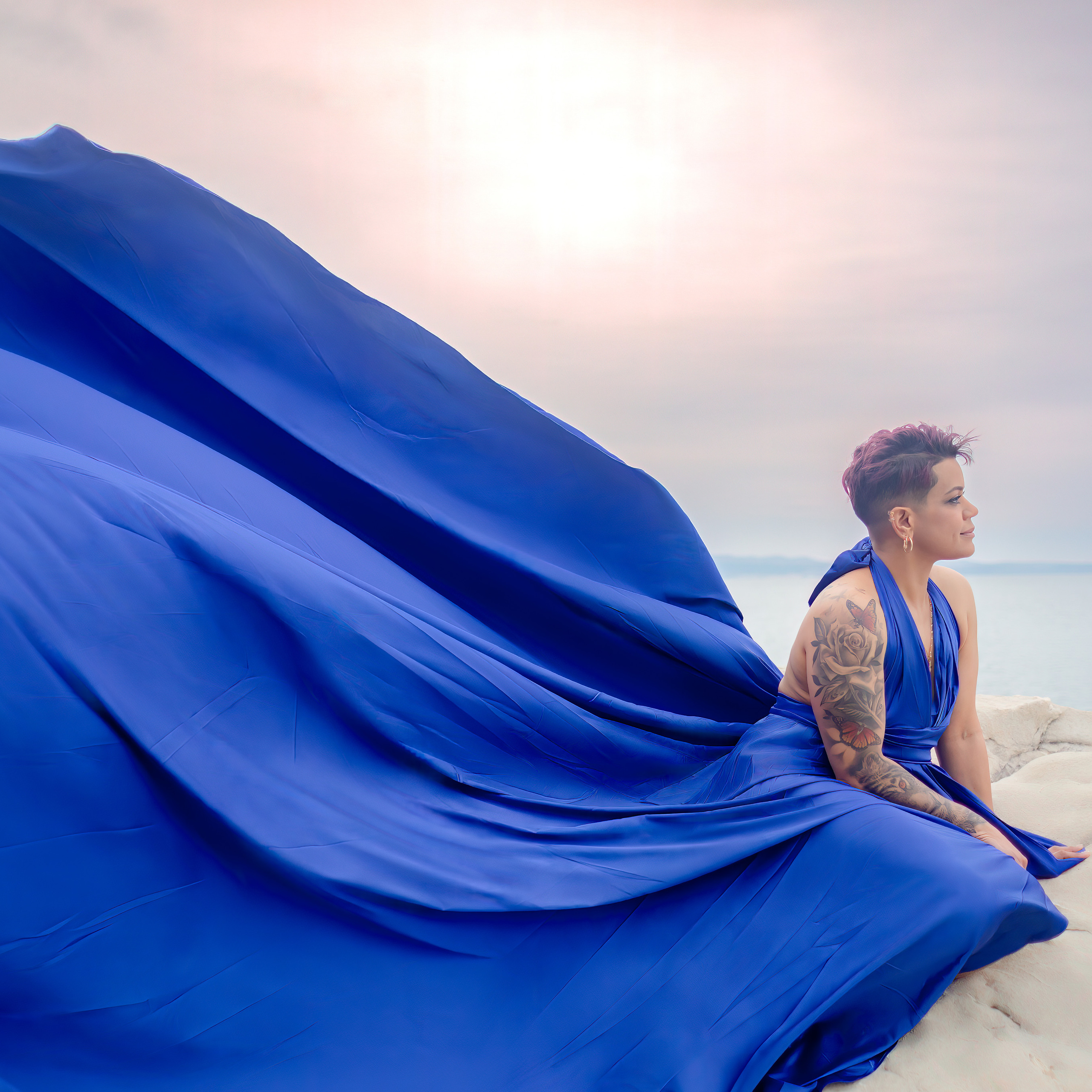 Flying Dress Photo Croatia. Flying Dress Photographer in Croatia, Montenegro, Bosnia, Italy, all EU