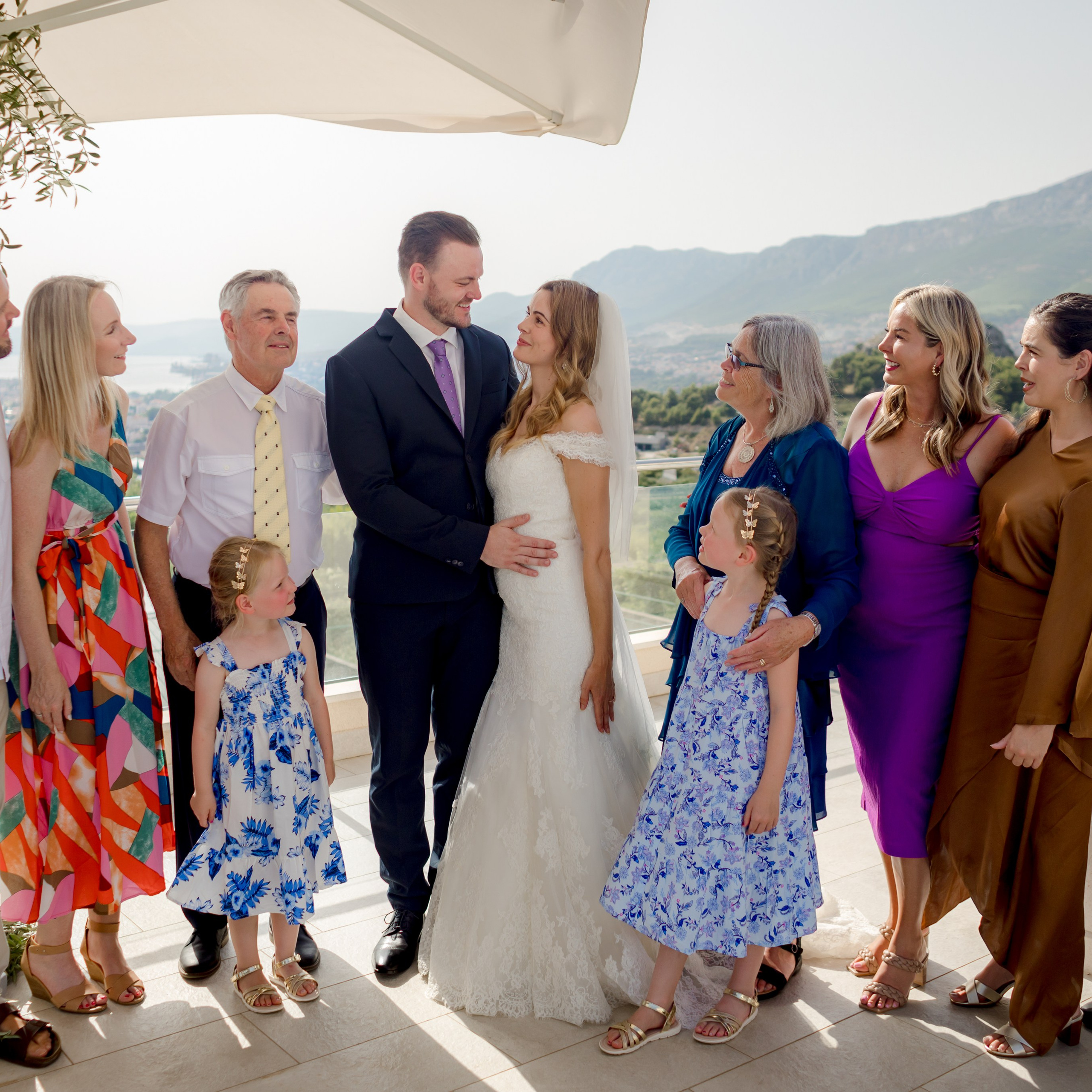 Wedding. Flying Dress Photographer in Croatia, Montenegro, Bosnia, Italy, all EU