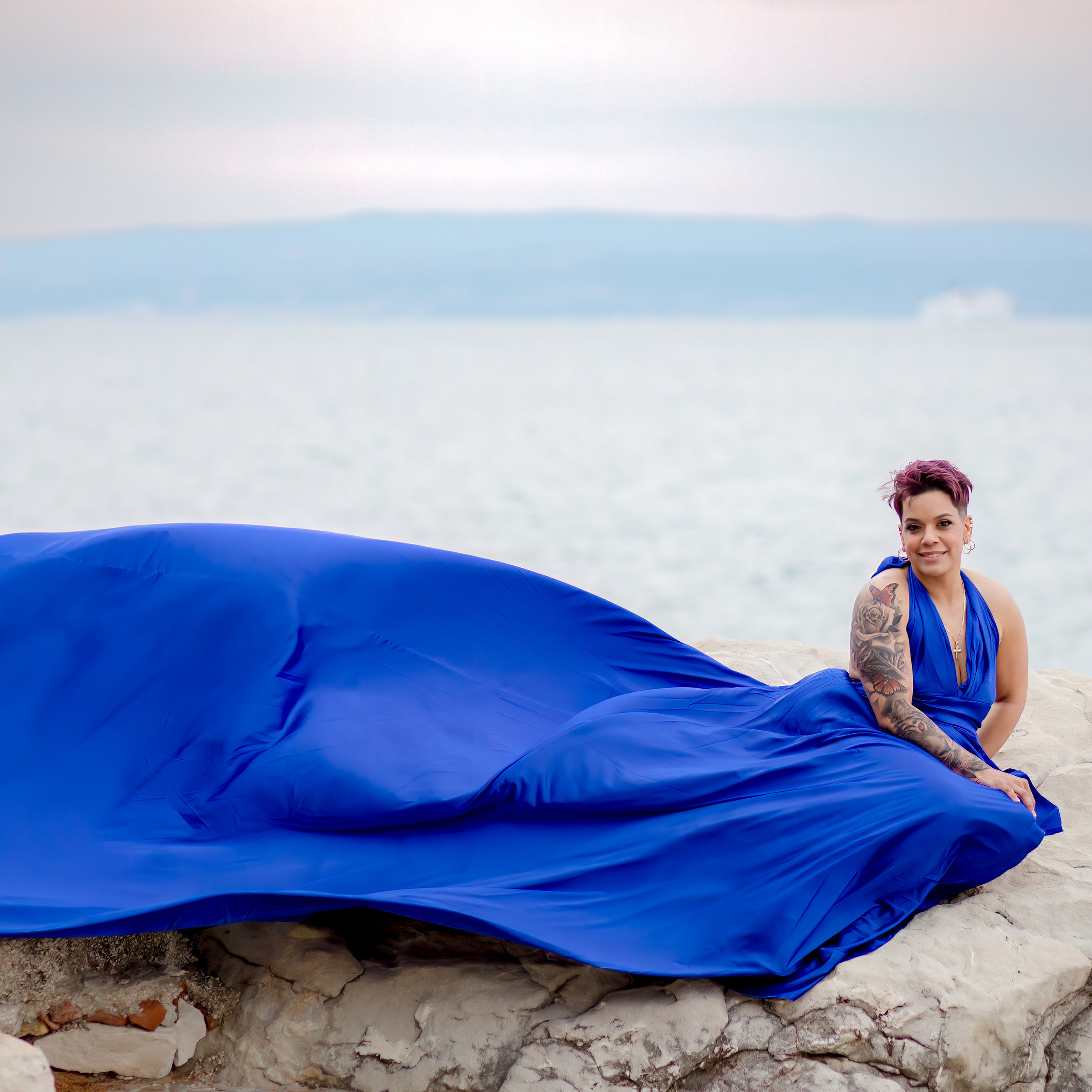 Flying Dress Photo Croatia. Flying Dress Photographer in Croatia, Montenegro, Bosnia, Italy, all EU