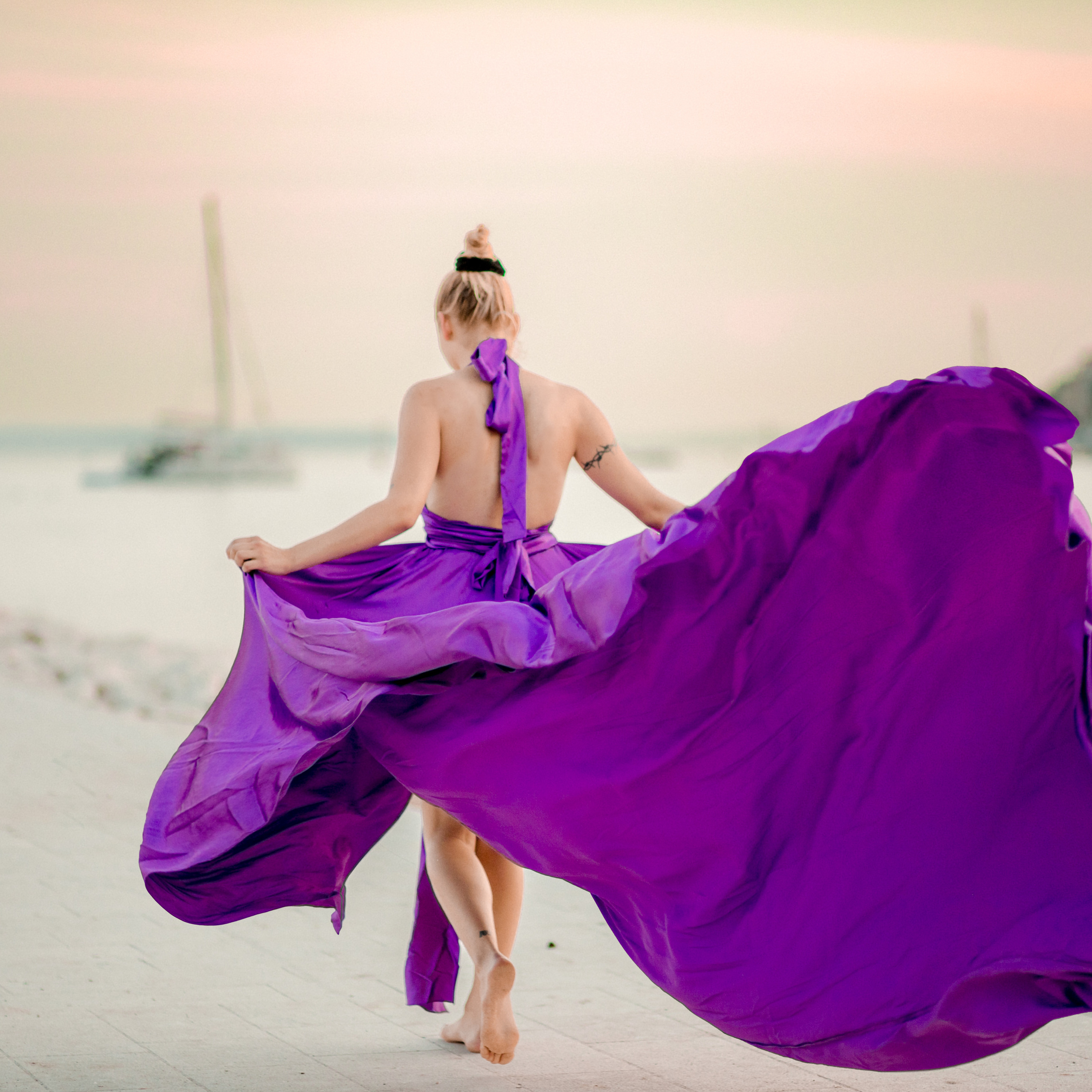 Flying Dress Photo Croatia. Flying Dress Photographer in Croatia, Montenegro, Bosnia, Italy, all EU