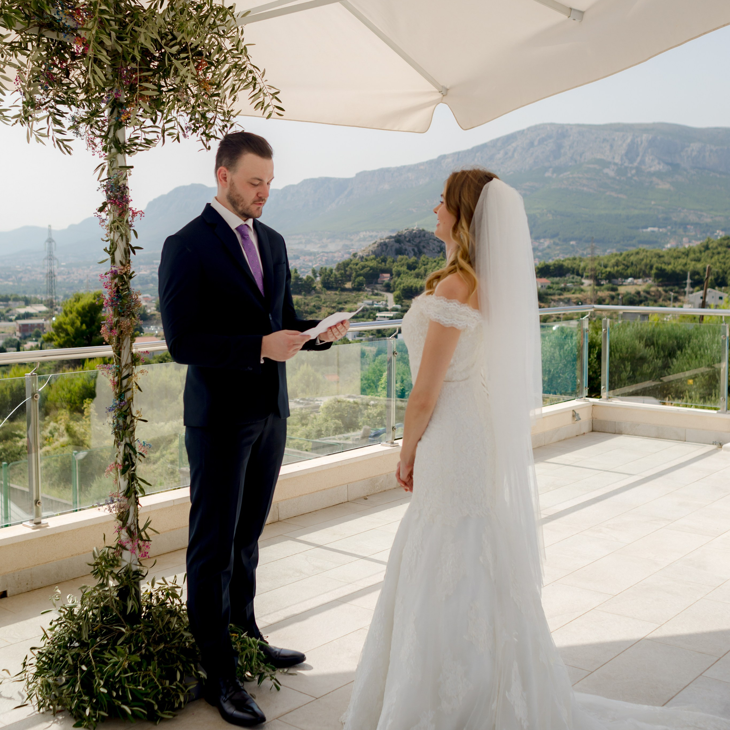 Wedding. Flying Dress Photographer in Croatia, Montenegro, Bosnia, Italy, all EU