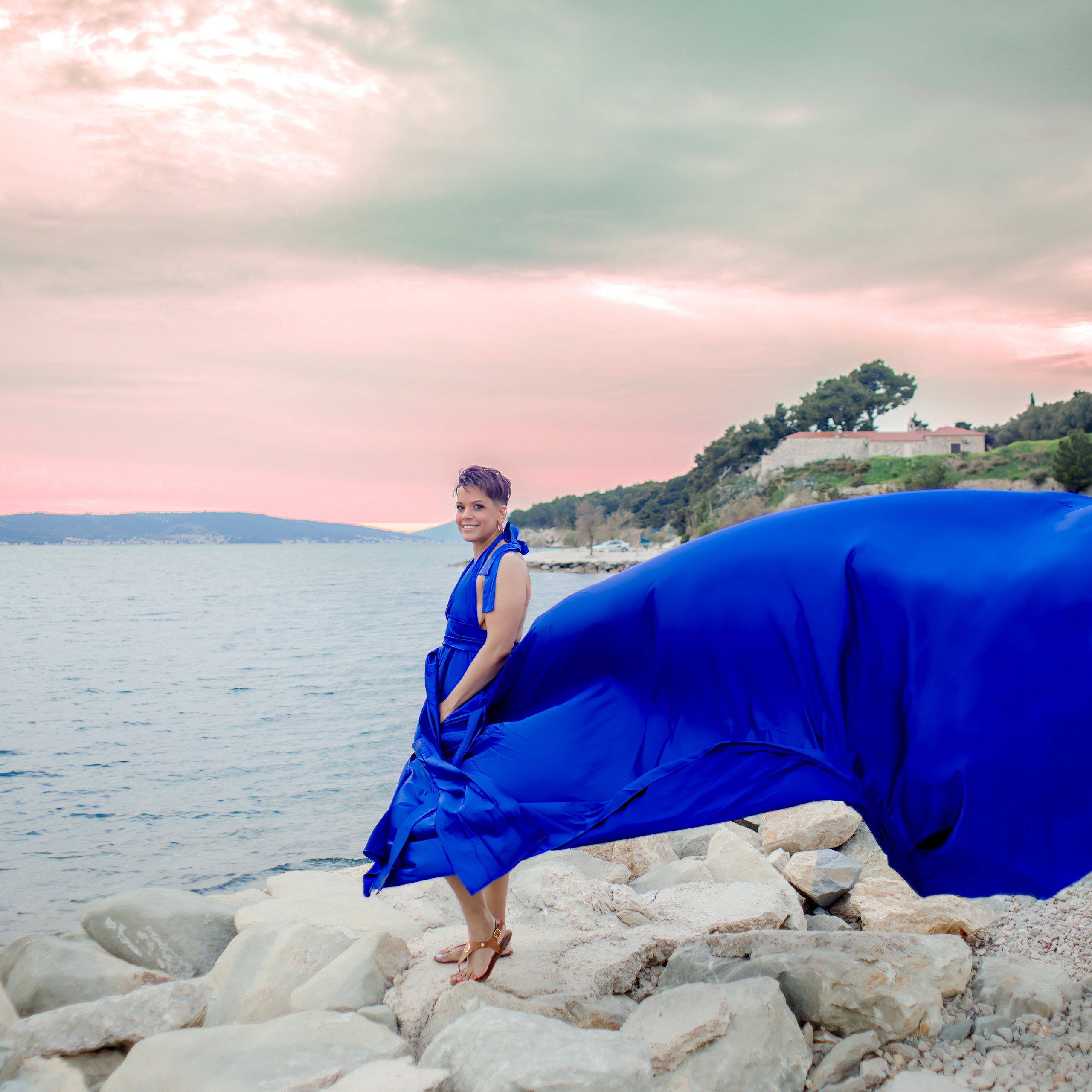 Flying Dress Photo Croatia. Flying Dress Photographer in Croatia, Montenegro, Bosnia, Italy, all EU