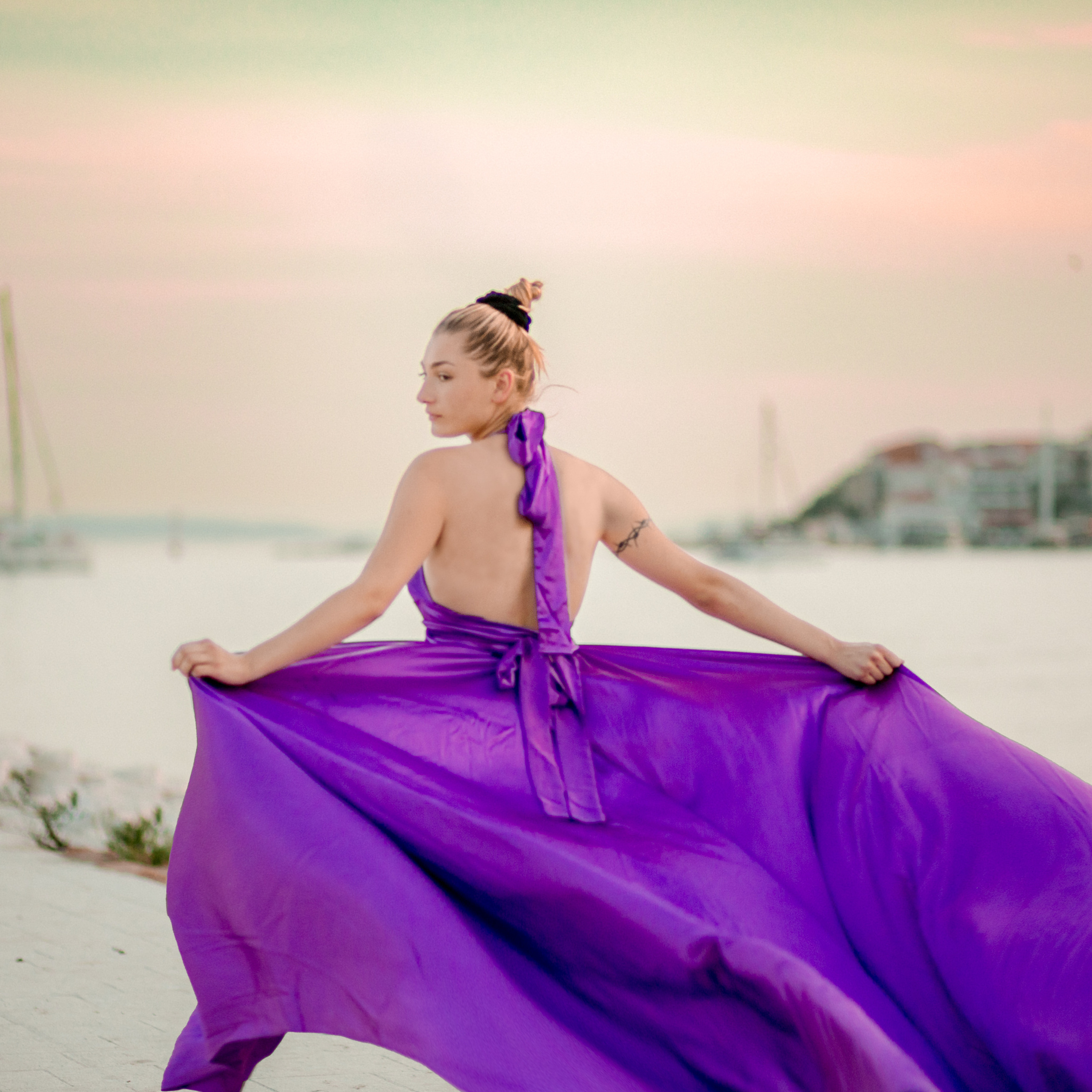 Flying Dress Photo Croatia. Flying Dress Photographer in Croatia, Montenegro, Bosnia, Italy, all EU