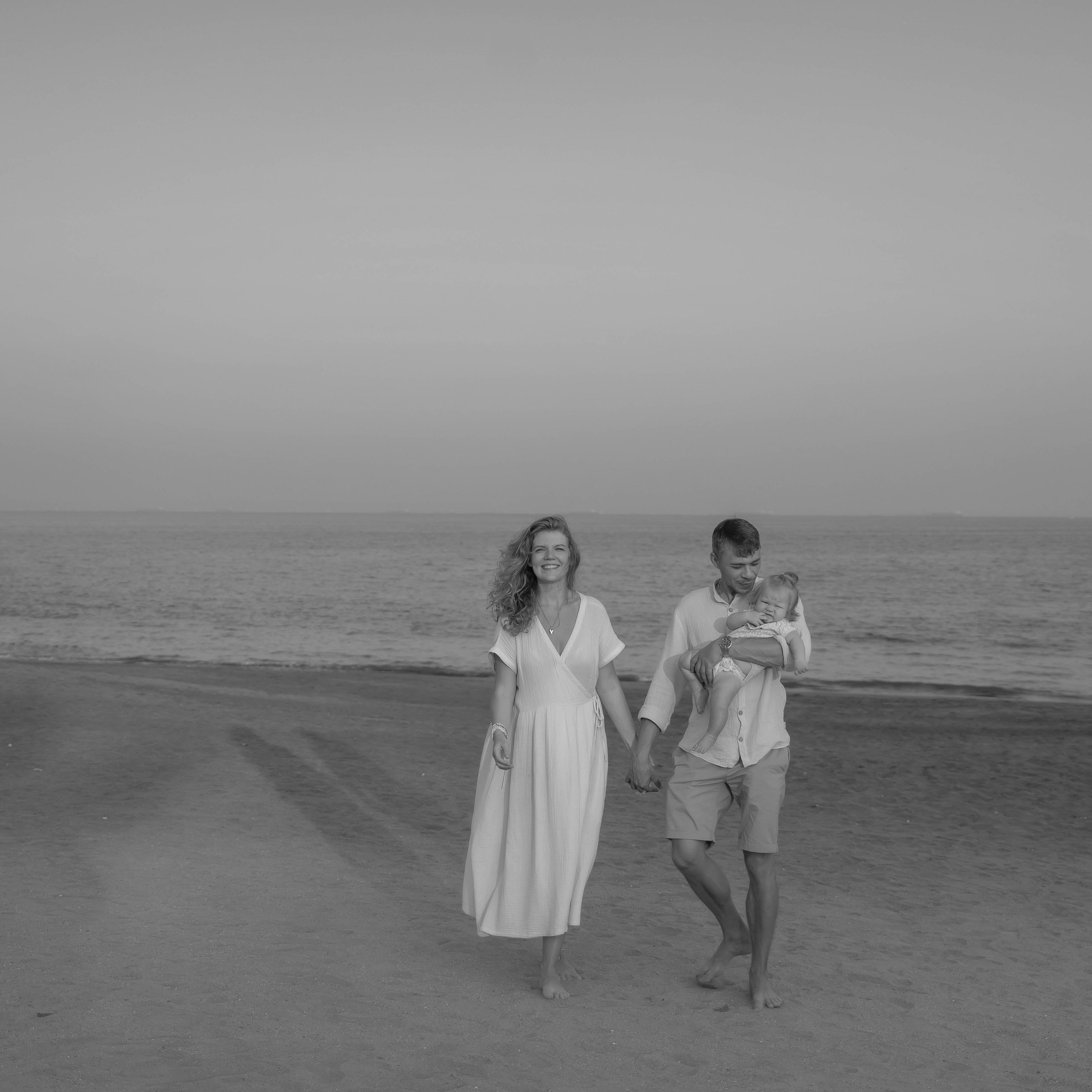 Первый раз на море | семейная на пляже