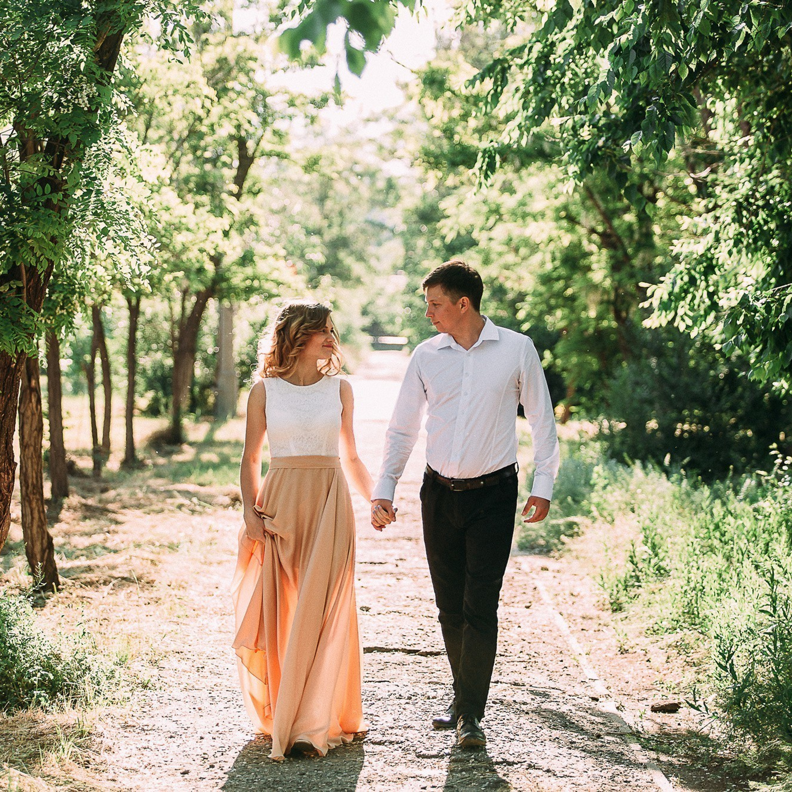 Юлия и Сергей прогулка для двоих