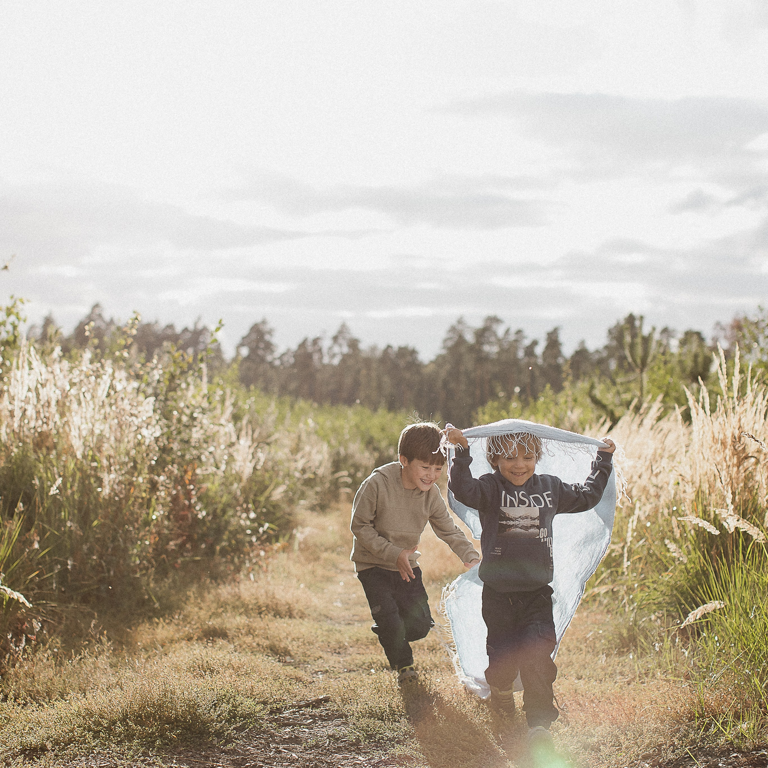 Настя, Филипп и Тимофей
