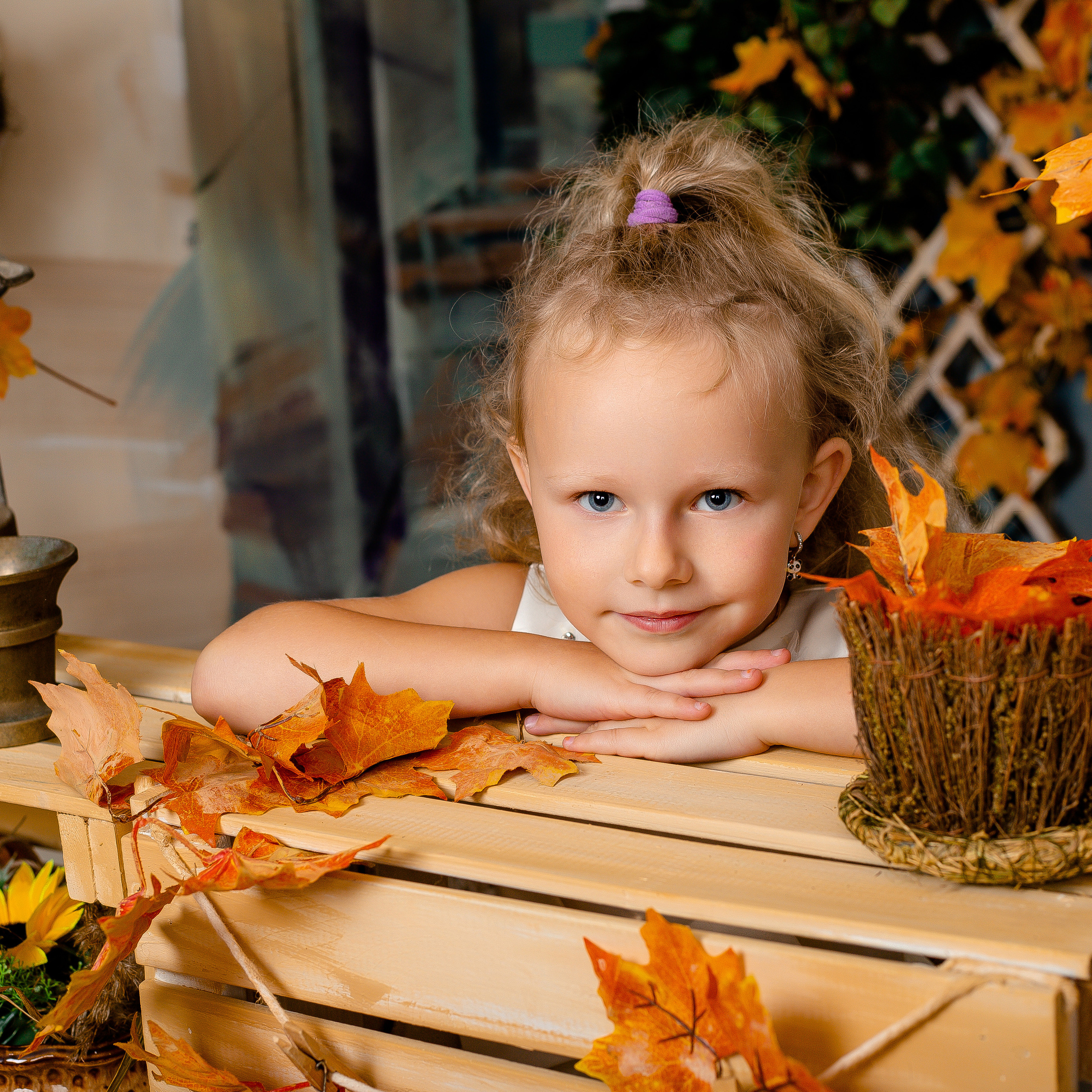 Осенний фотодень в студии