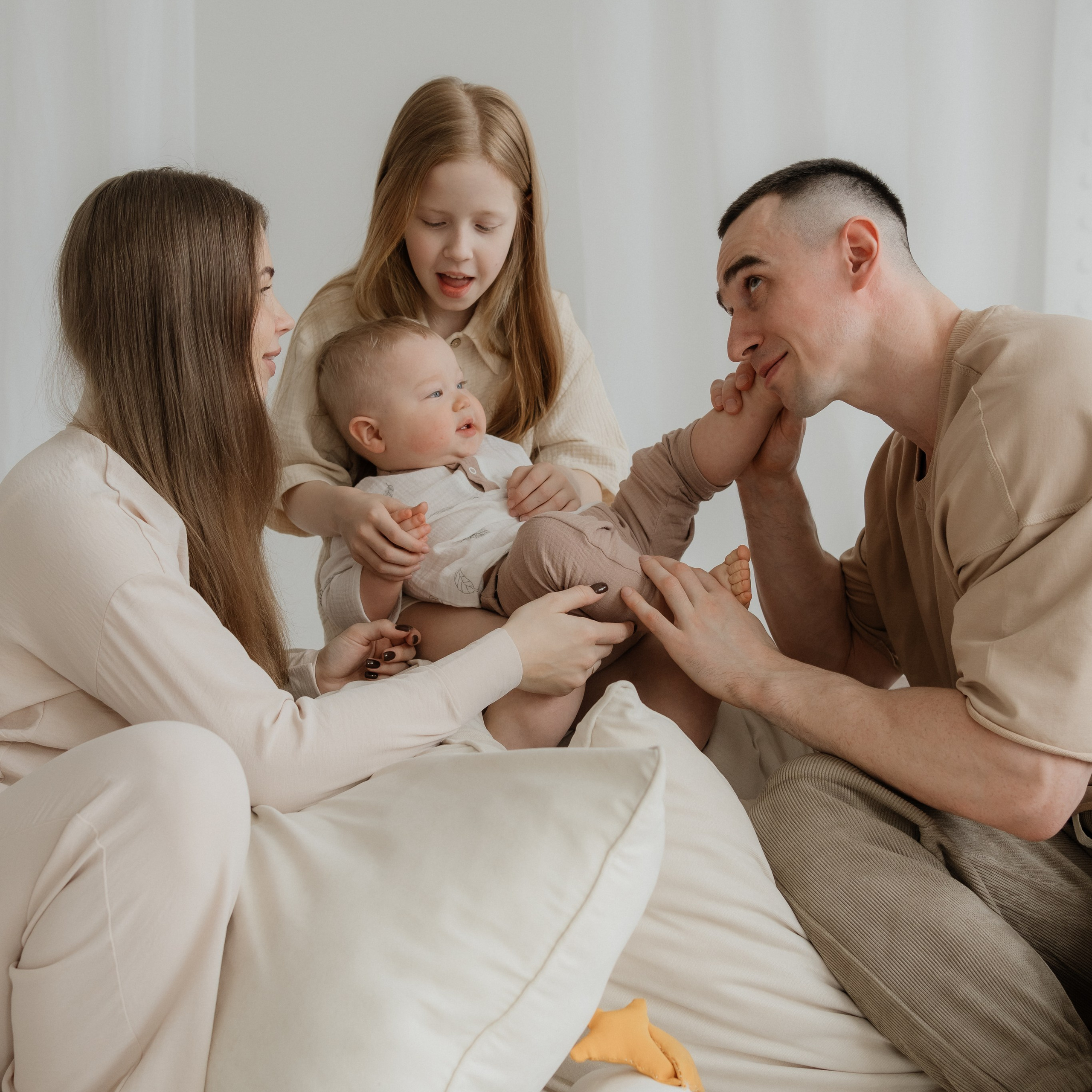 Семья Дмитрия и Екатерины