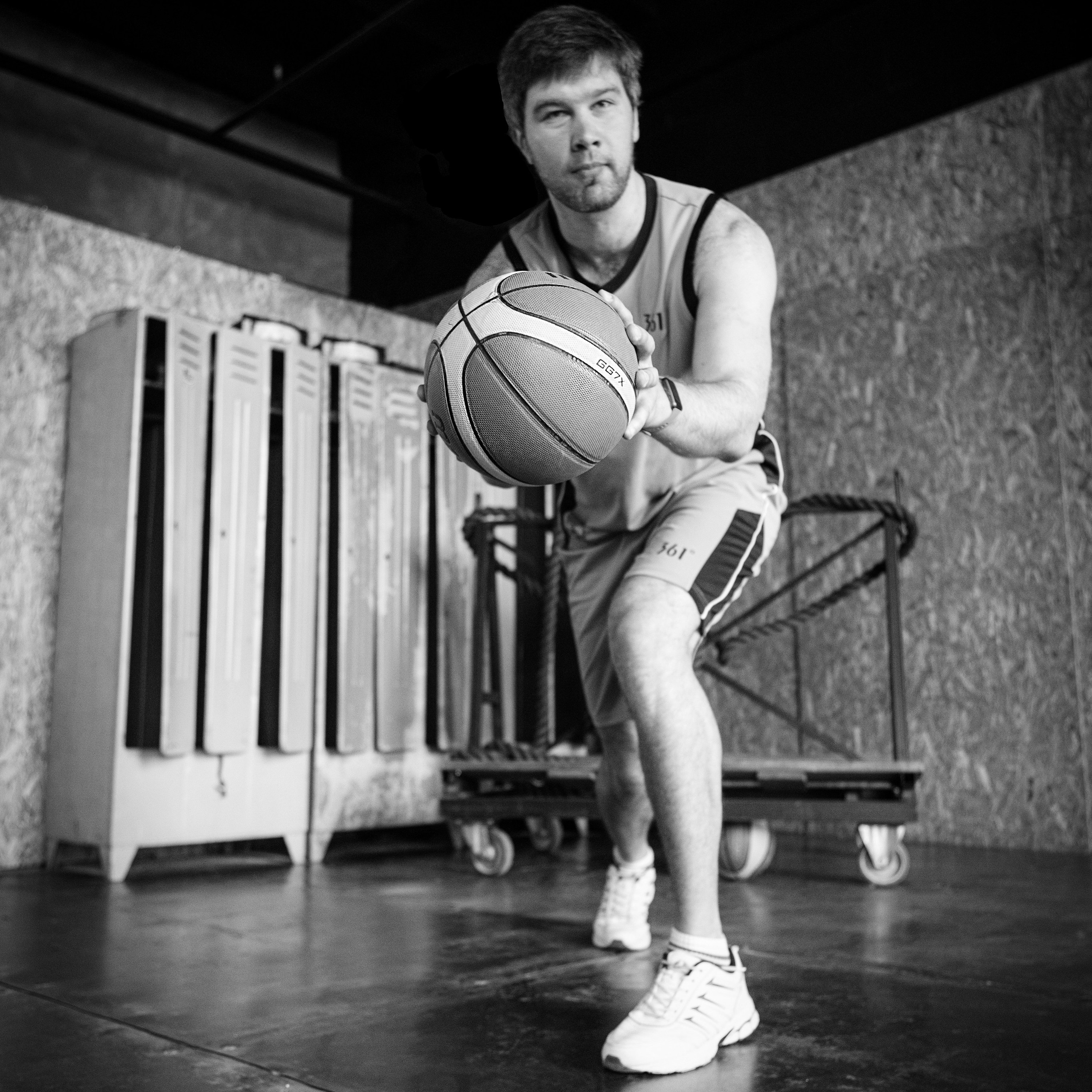 Съёмка для Андрея в зале sklad