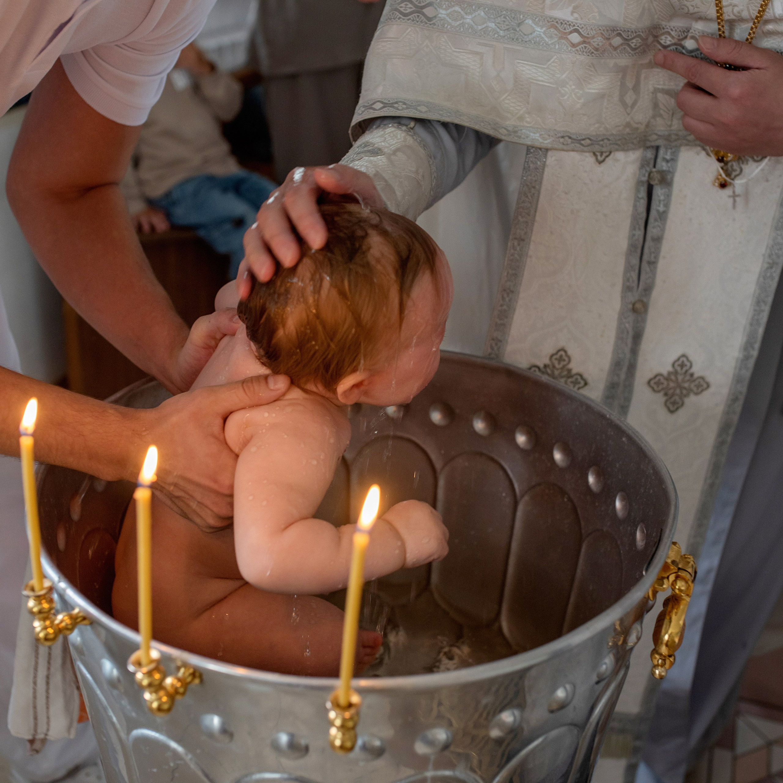 Таинство Крещения. Фотограф новорожденных в Санкт-Петербурге Юлия Борисова