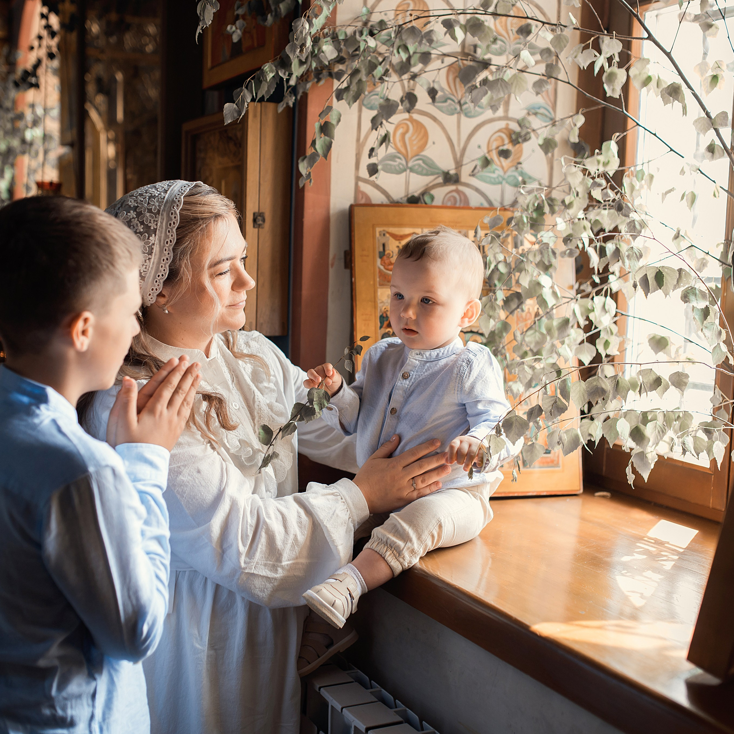 Таинство Крещения. Фотограф новорожденных в Санкт-Петербурге Юлия Борисова