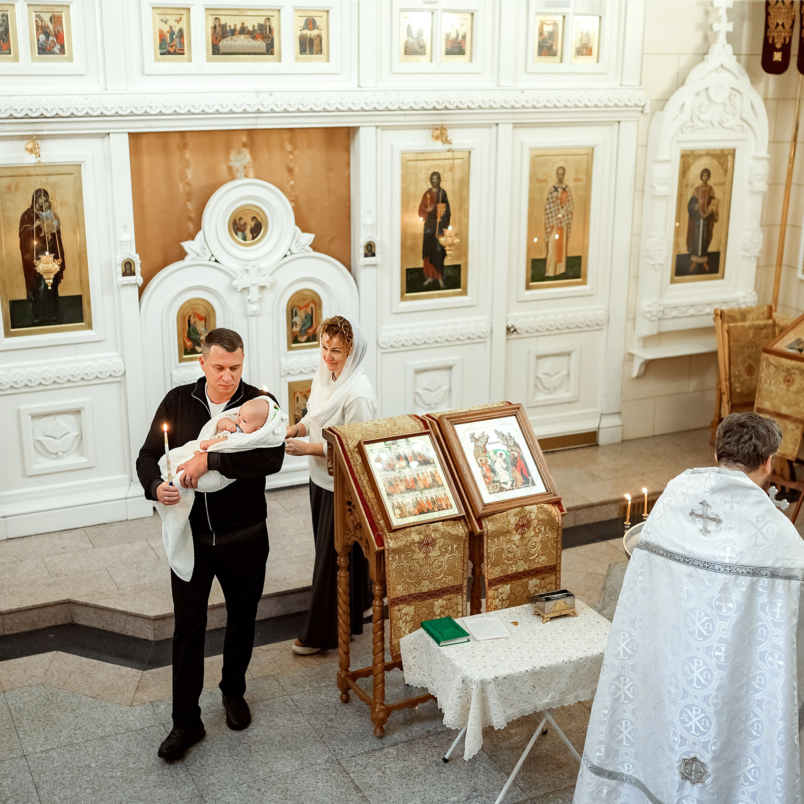 Таинство Крещения. Фотограф новорожденных в Санкт-Петербурге Юлия Борисова