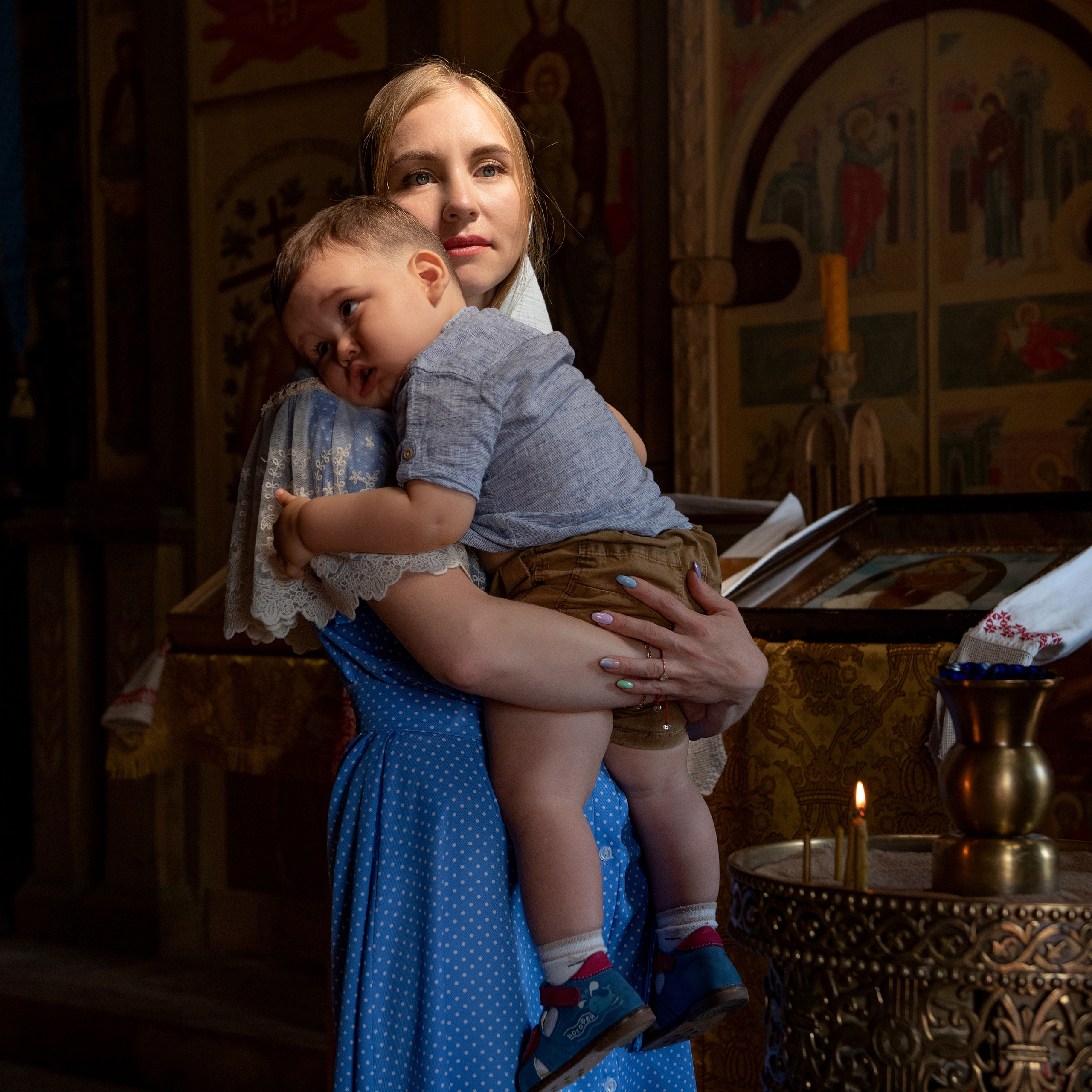 Таинство Крещения. Фотограф новорожденных в Санкт-Петербурге Юлия Борисова