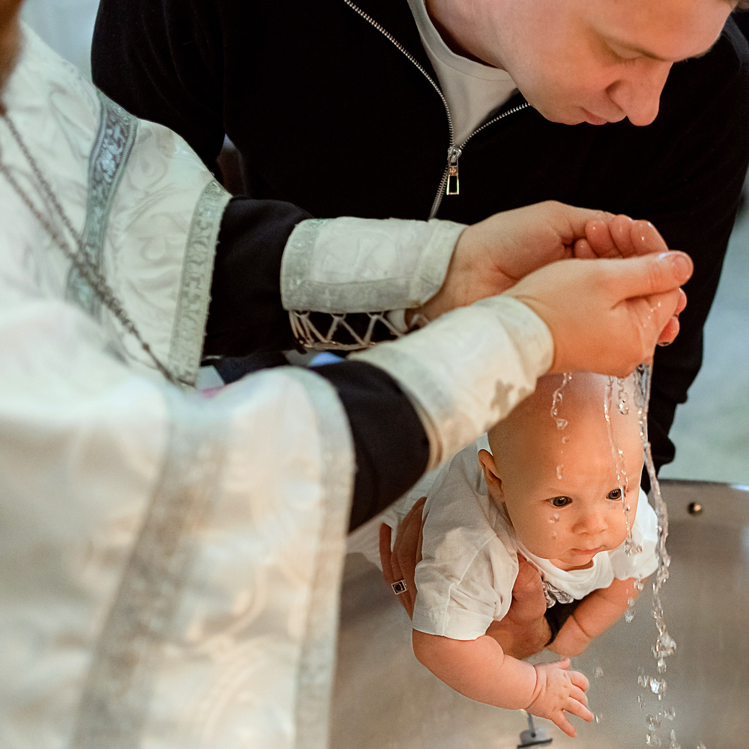 Таинство Крещения. Фотограф новорожденных в Санкт-Петербурге Юлия Борисова